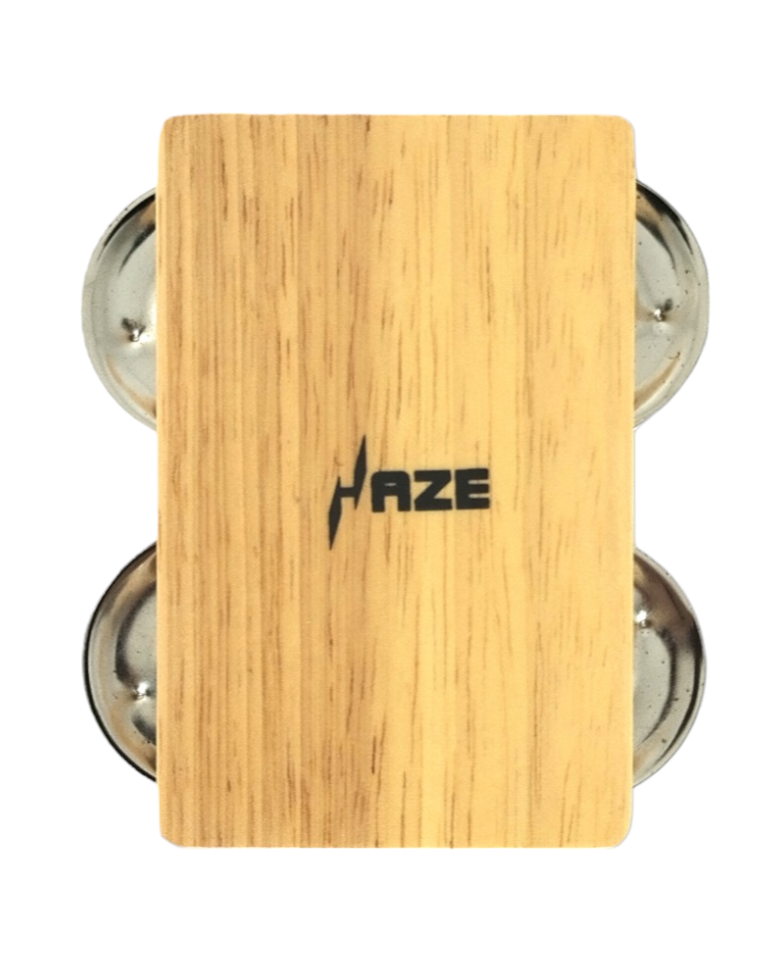 Cajon Drum Accessory Set - Castanets, Jingle Bells & Foot Tambourine For Percussion