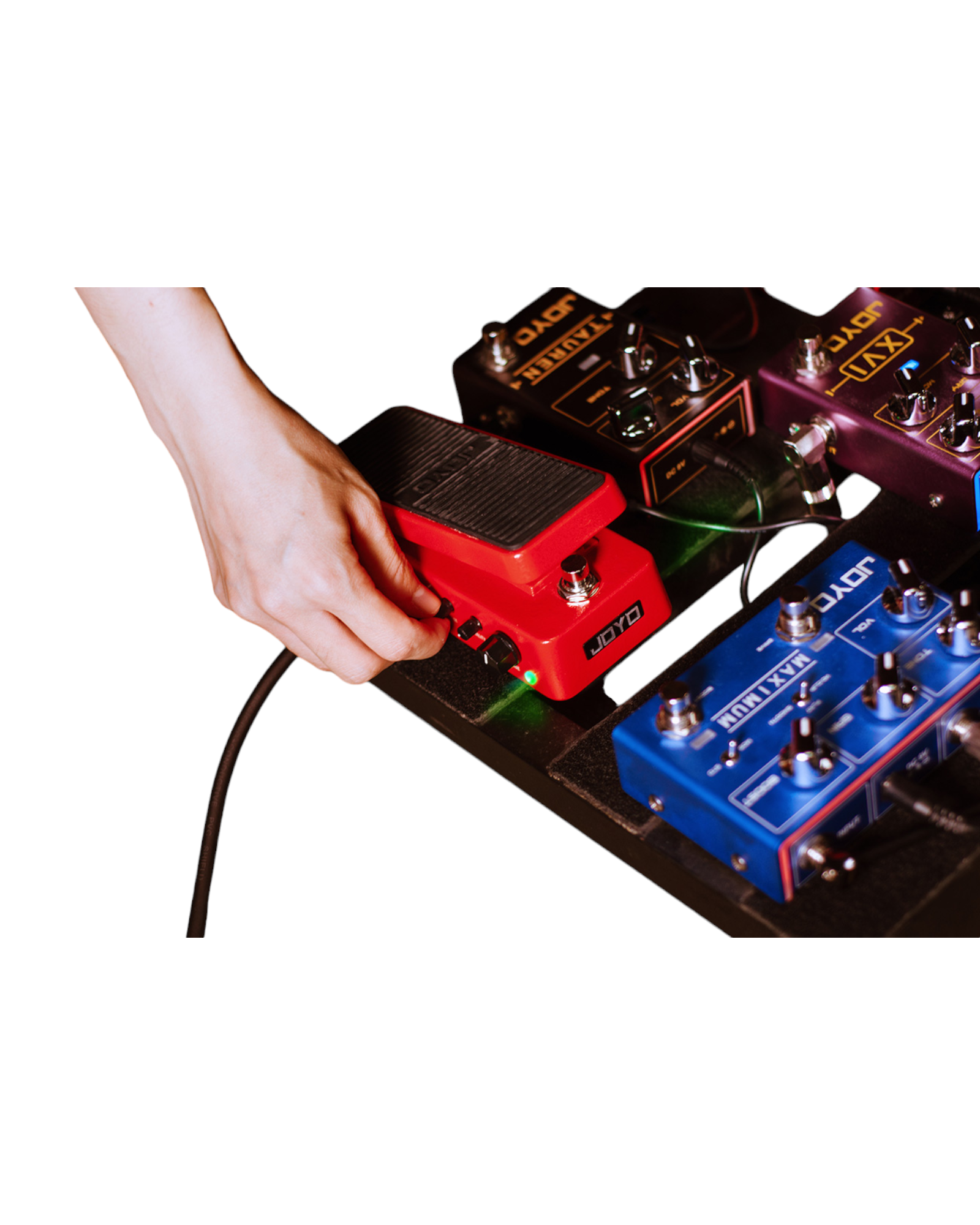 Joyo Wah-II Multifunctional Wah-Wah and Volume Guitar Effect Pedal