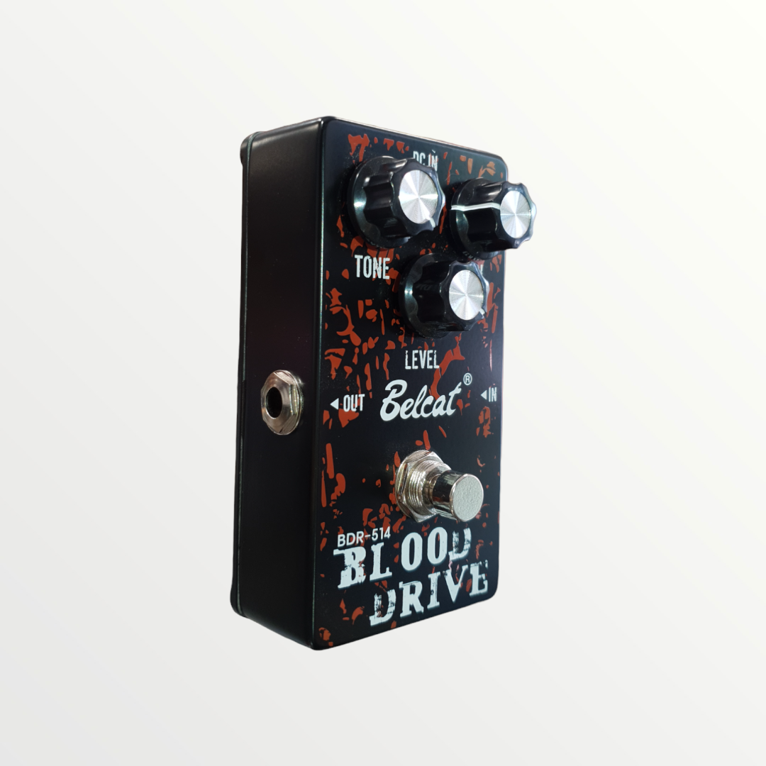 belcat pedals Belcat BDR514 Blood Drive Overdrive Effects Pedal – Haze Guitar Australia