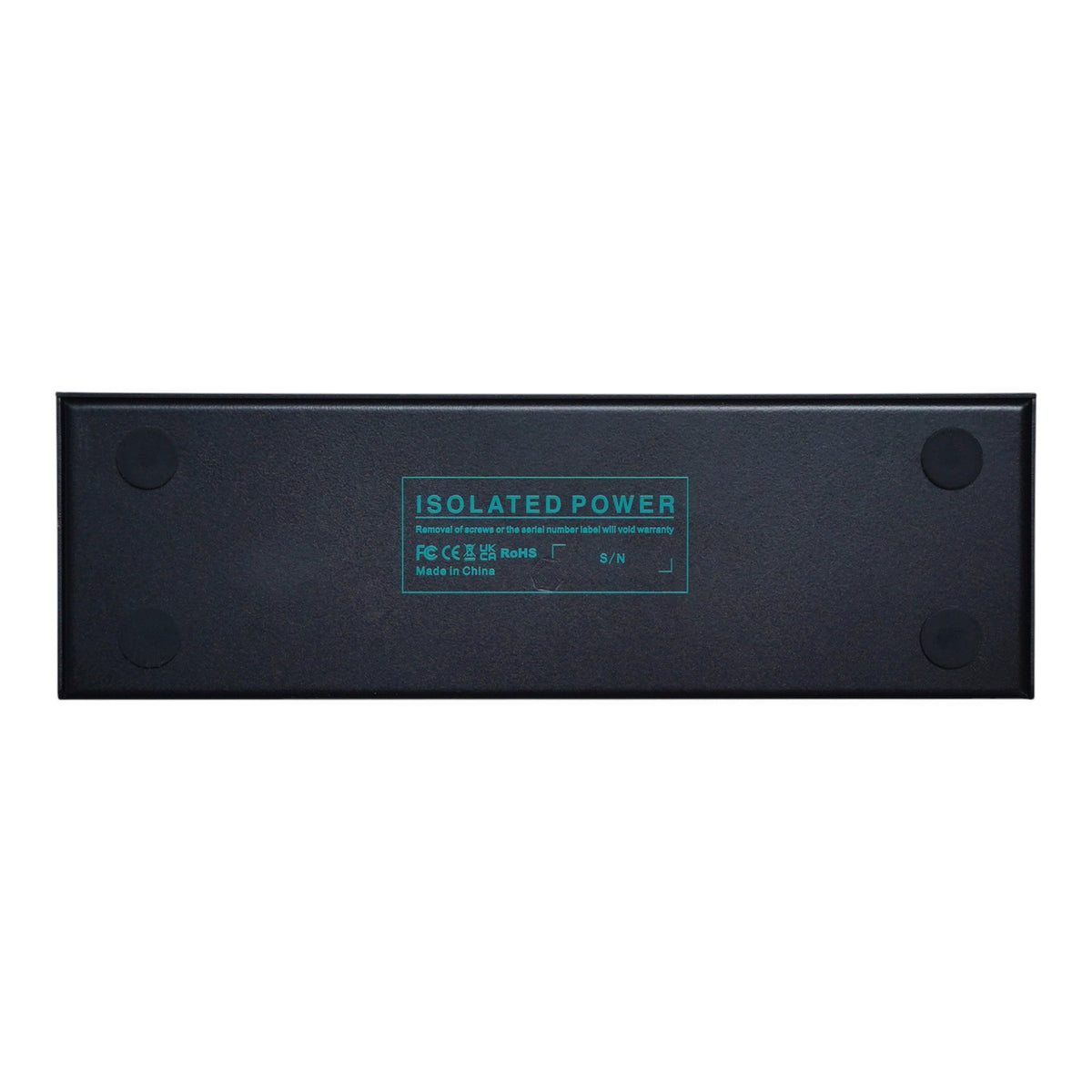 M-VAVE ISOLATEDPOWER 10-Output 9V 300mA Isolated Pedalboard Power Supply w/ Additional 5V USB Output & Over-Currant Protection