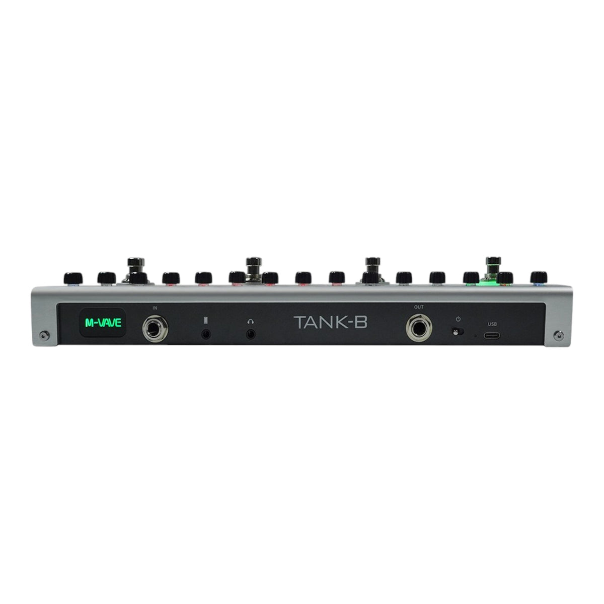 M-VAVE TANKB Rechargable Electric Bass Multi-Effects Processor w/ Built-In Looper & USB Audio Interface
