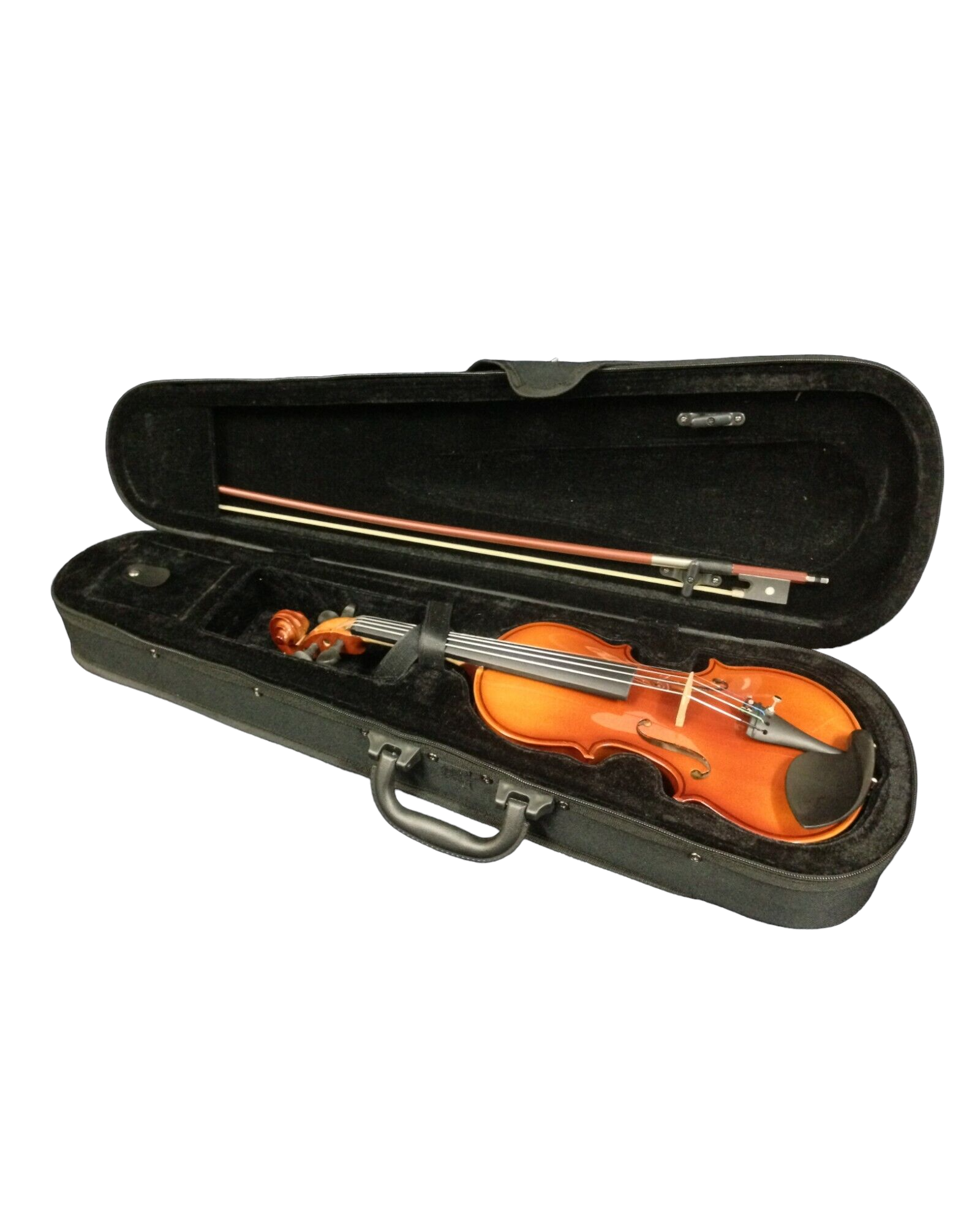Kapok V005 1/4 Size Violin + Foam Case, Chin Rest, Bow, Rosin & String Adjust
