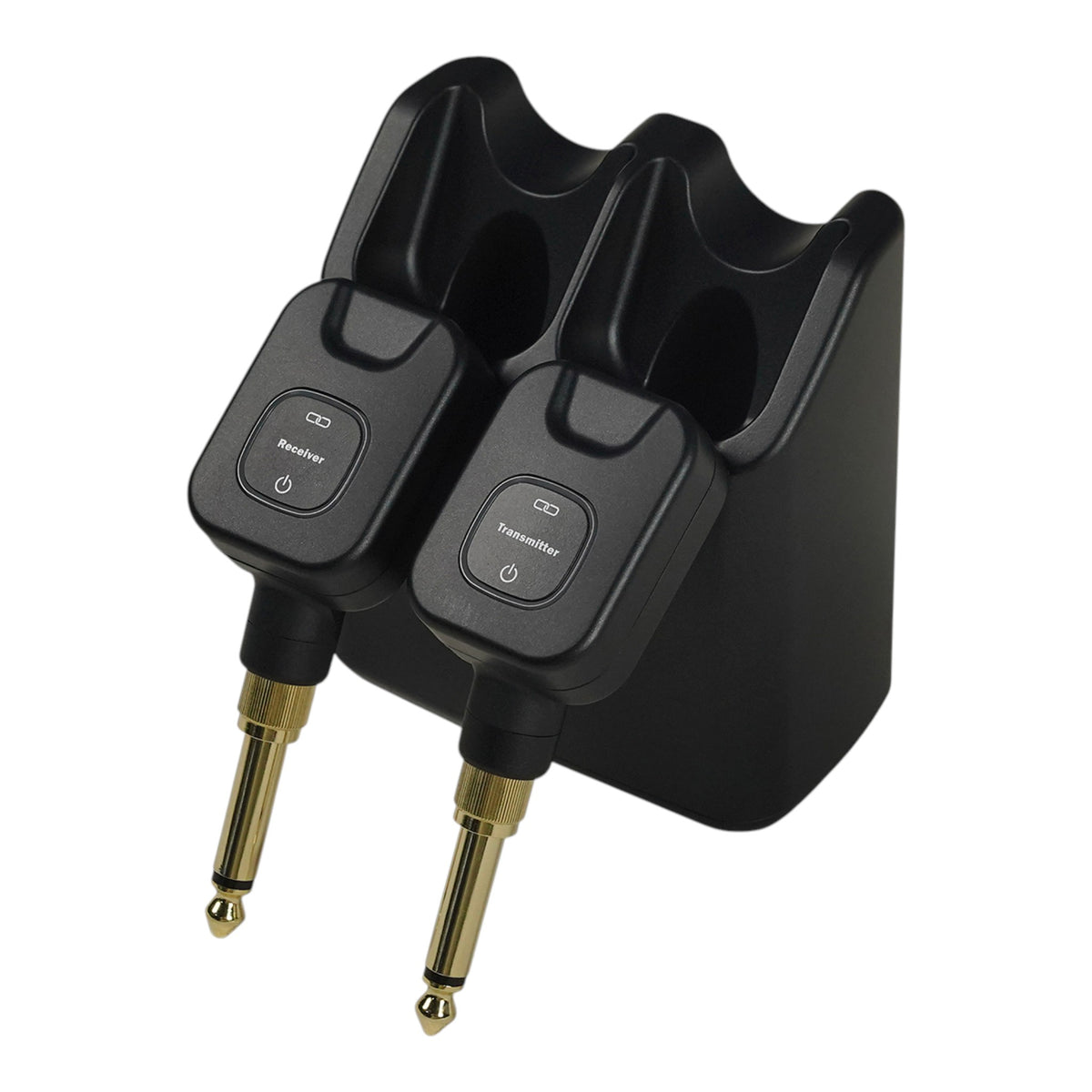 M-VAVE SWS11 Wireless 5.8GHz Audio Transmitter & Reciever System w/ 24-bit Lossless Audio, 3ms Latency & Charging Case