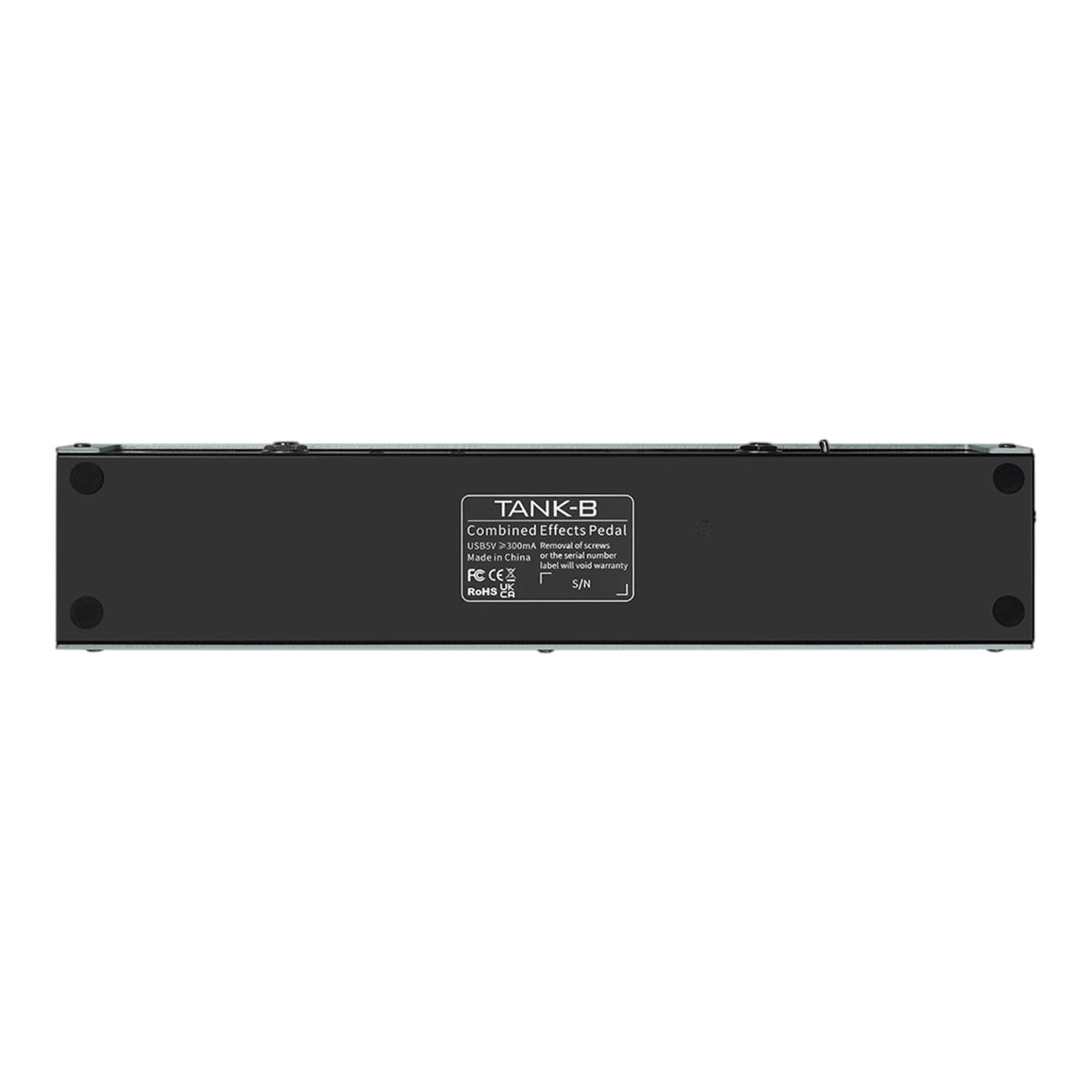 M-VAVE TANKB Rechargable Electric Bass Multi-Effects Processor w/ Built-In Looper & USB Audio Interface
