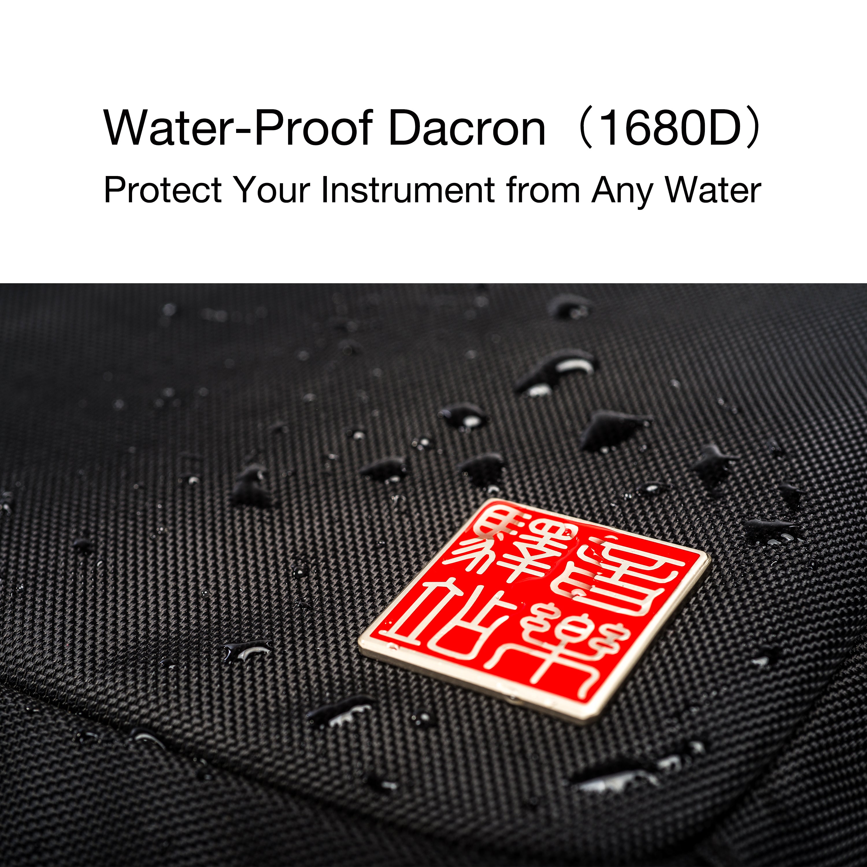 Music Area AA31 30mm Padded Weather-Proof Reinforced ABS Hard Shell Electric Guitar Case - AA31EGBLK