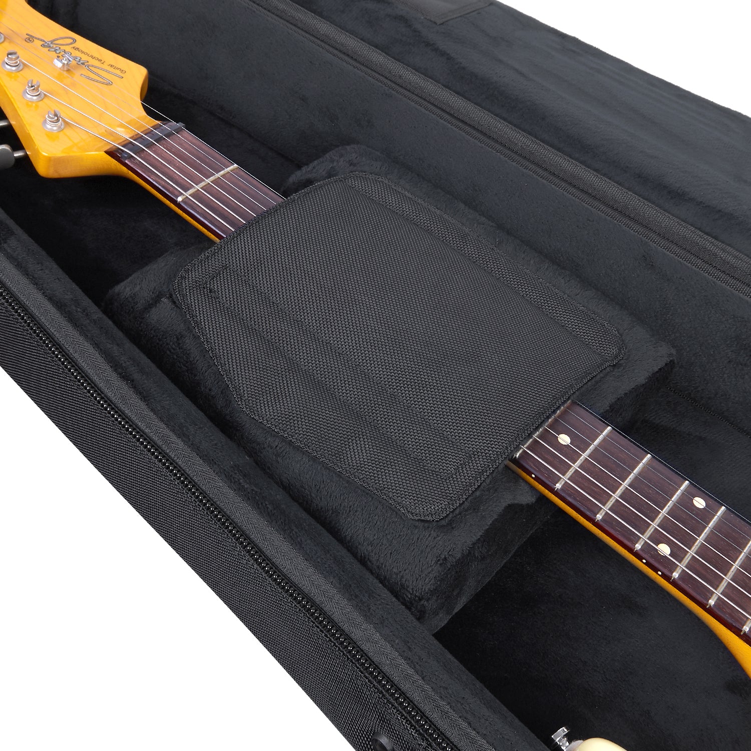 Music Area AA31 30mm Padded Weather-Proof Reinforced ABS Hard Shell Electric Guitar Case - AA31EGBLK