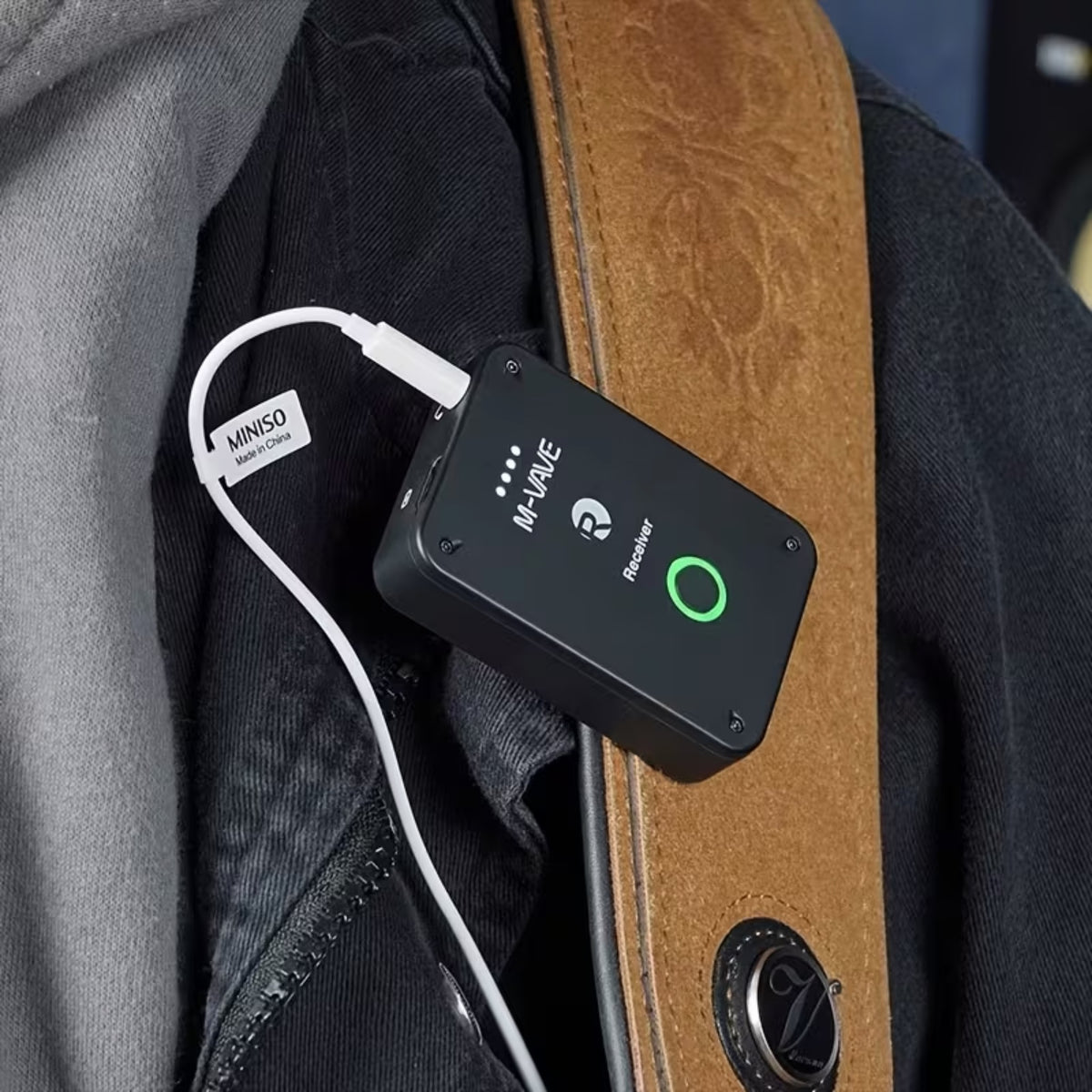 M-VAVE WP9 Wireless 2.4GHz Low-Latency In-Ear Monitor Transmitter / Reciever - 30m Range