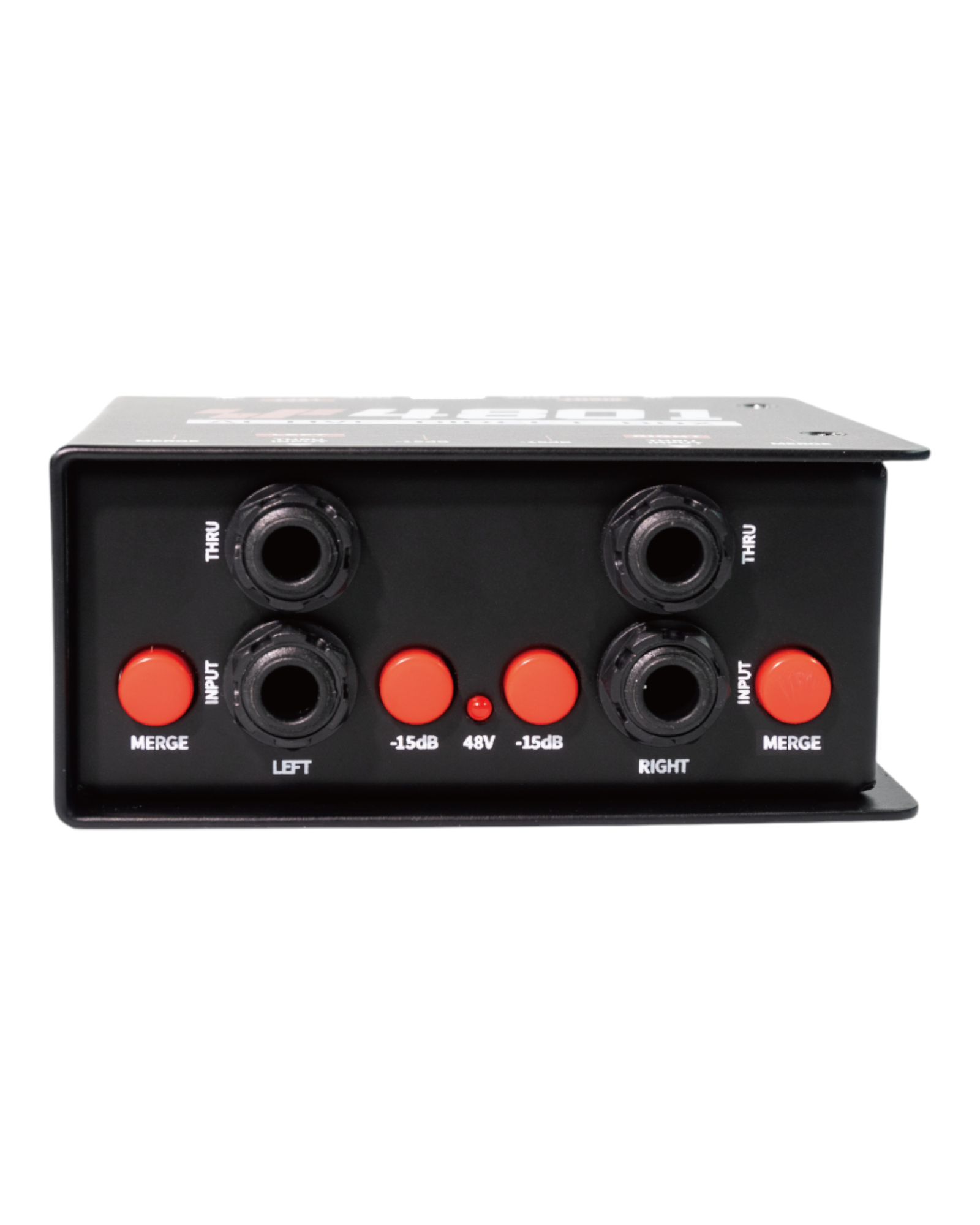 Simplefly Active Dual-Channel 48V Phantom Powered 6.35mm to XLR Recording Signal Direct Injection DI Box w/ REV180° & Ground Lift Switch - SF4801