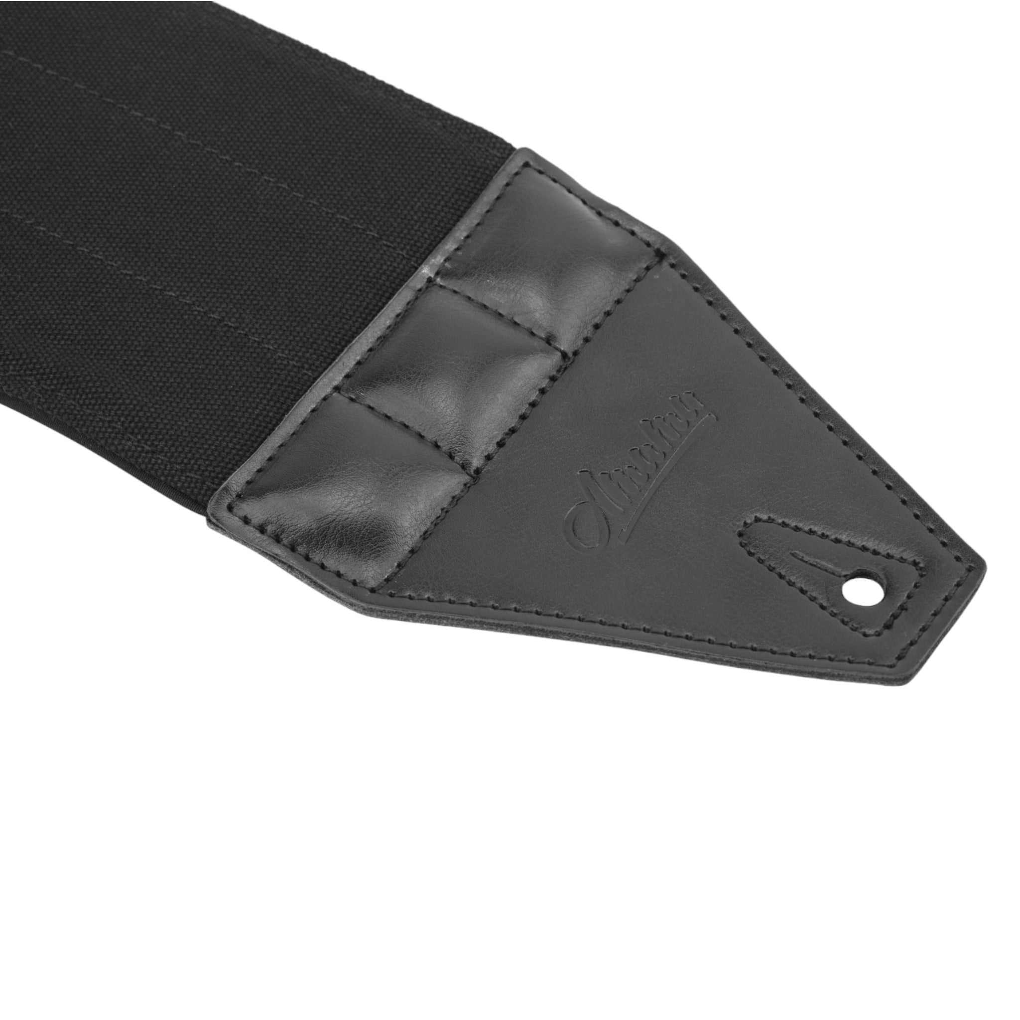 Amumu AIRAFT™ 4" Air Cell Padded Bass & Guitar Strap Black - AIRAFT4INBLKCVSTD