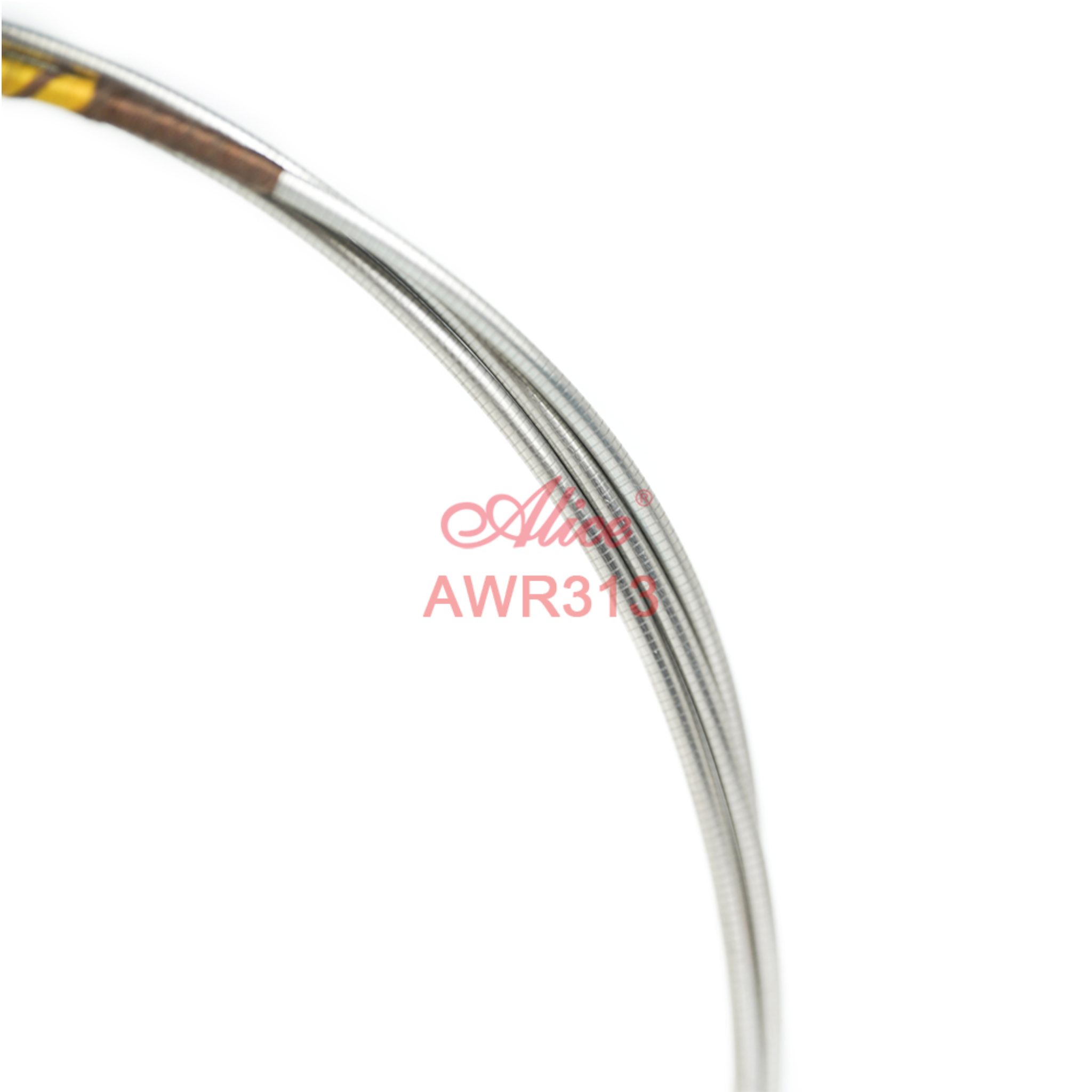 Alice AWR313 High-Carbon Steel and Steel Rope Core, Ni-Cr Winding Cello String Set