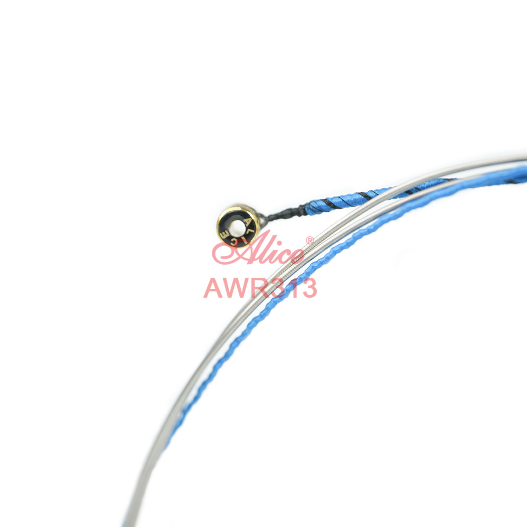 Alice AWR313 High-Carbon Steel and Steel Rope Core, Ni-Cr Winding Cello String Set