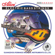 Alice A606M6 Electric Bass Guitar Strings Medium - 6 strings, .032 ~.130