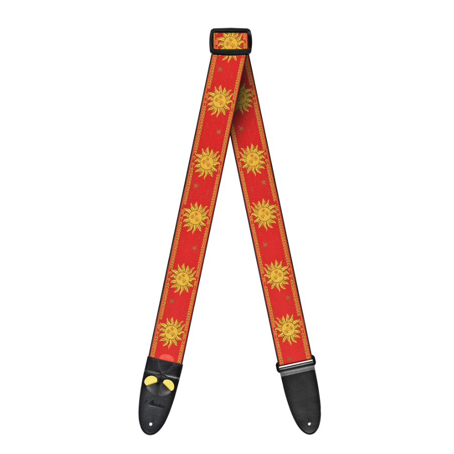 Amumu CO21JRD Guitar Strap Sun Jacquard