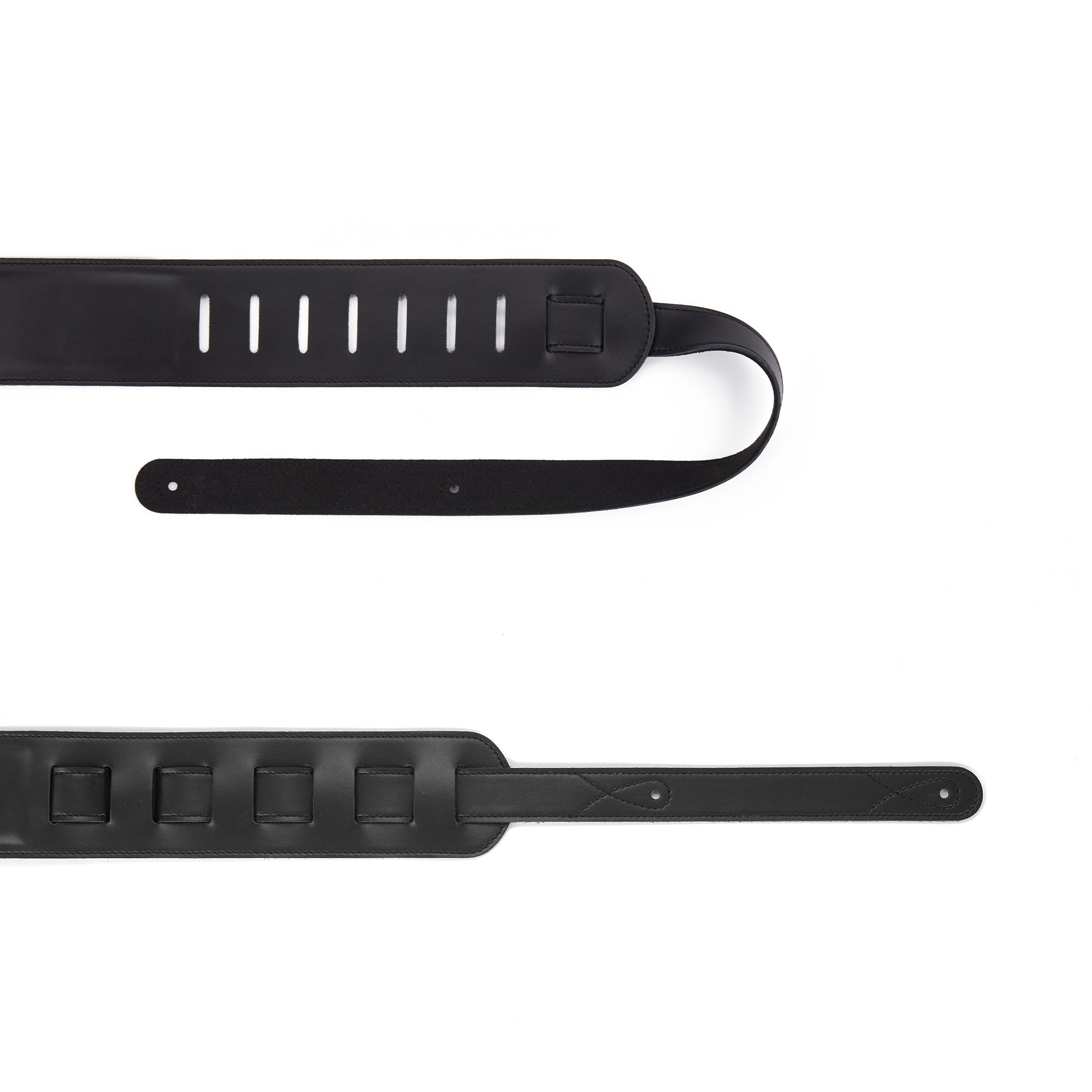 Amumu ML01BK Microfiber Leather Guitar Strap