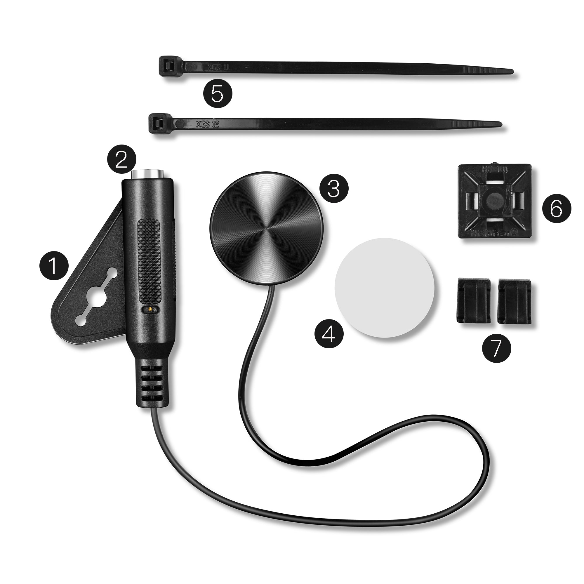 Amumu SBT12 Trans-HD(TM) SoundBoard Transducer Pickup for Acoustic Guitar Bass Ukulele Violin Cajon