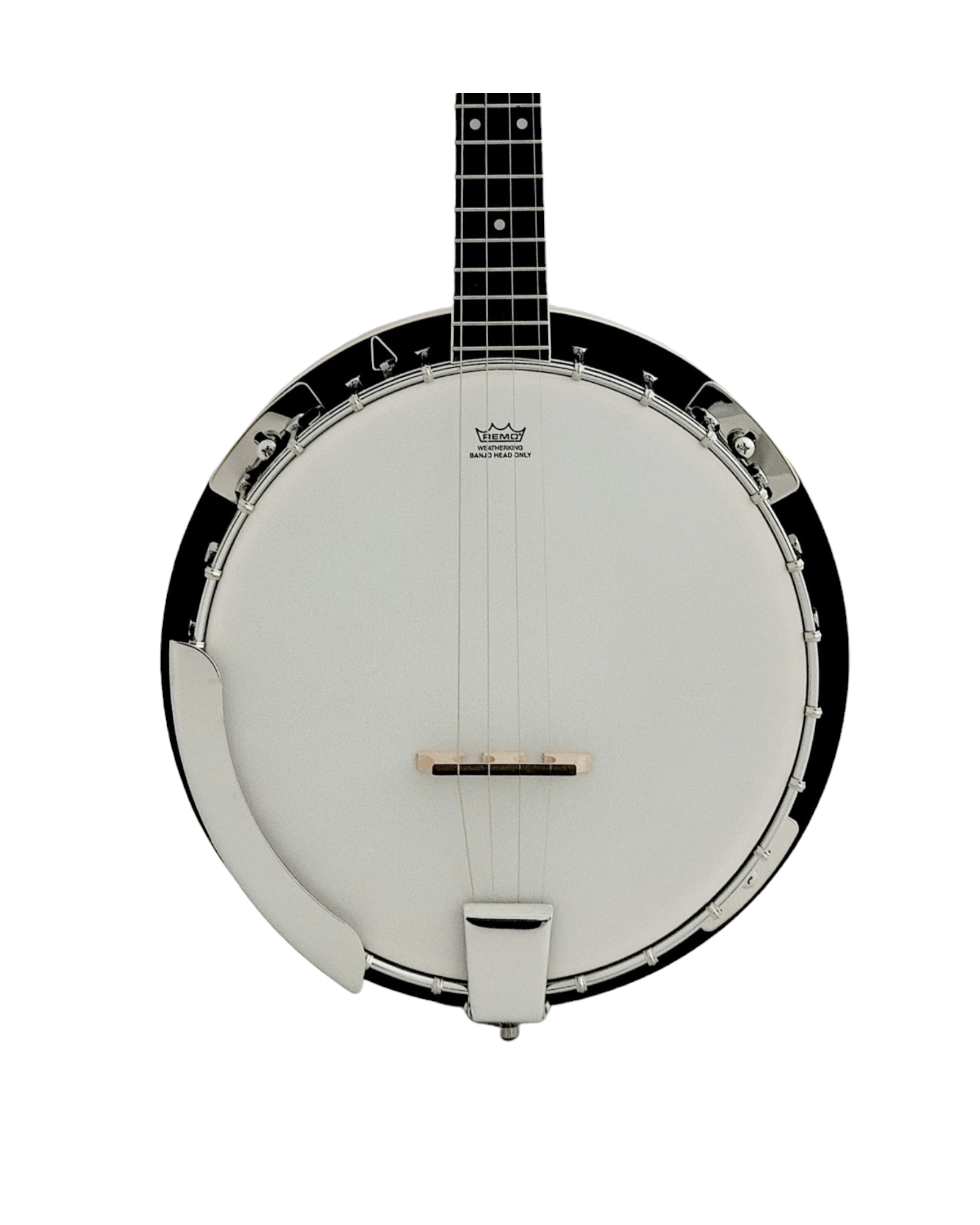 Caraya 4-String Mahogany Body Resonator Tenor Banjo with 19 fret - Natural BJ004EQ2