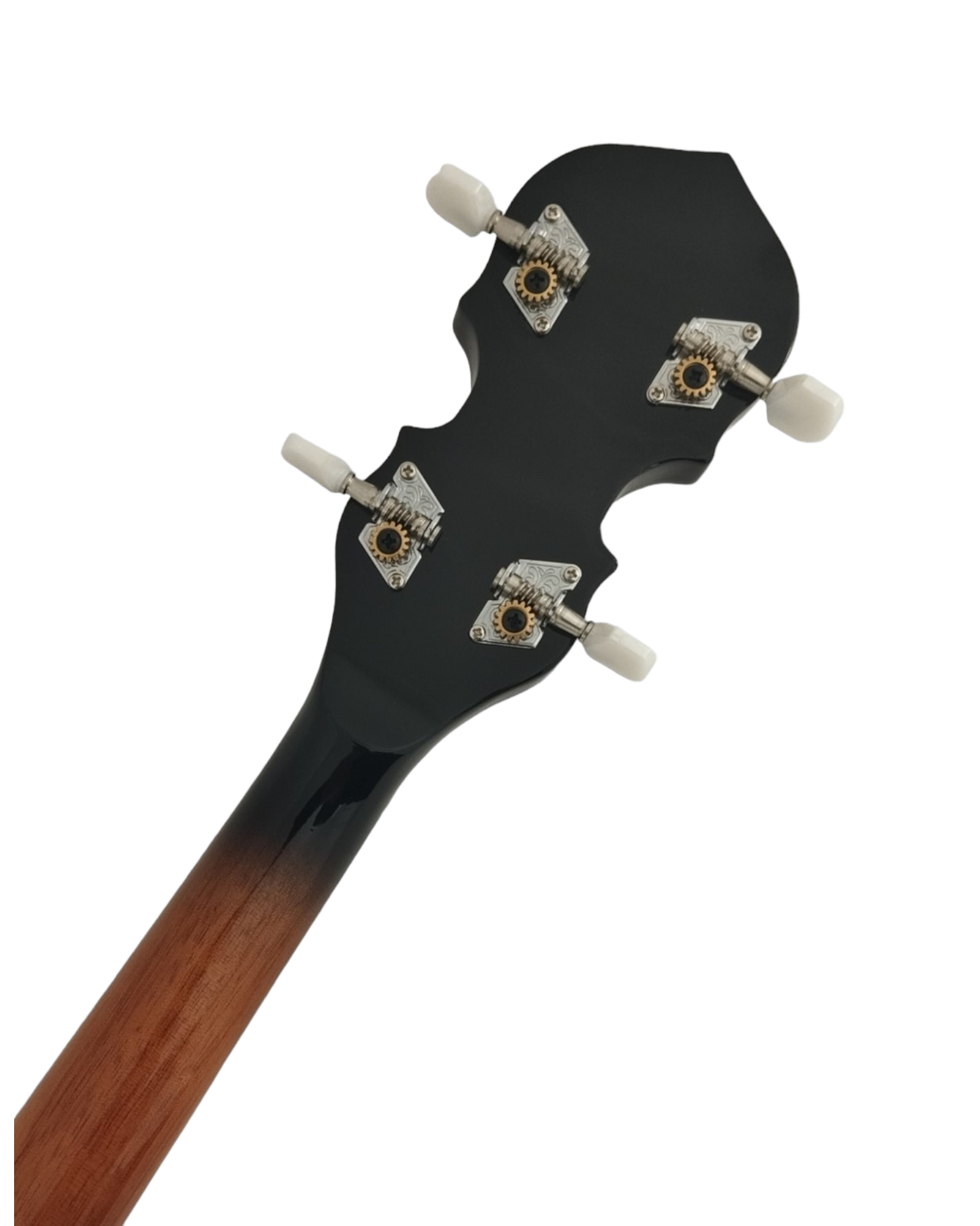 Caraya 4-String Mahogany Body Resonator Tenor Banjo with 19 fret - Natural BJ004EQ2