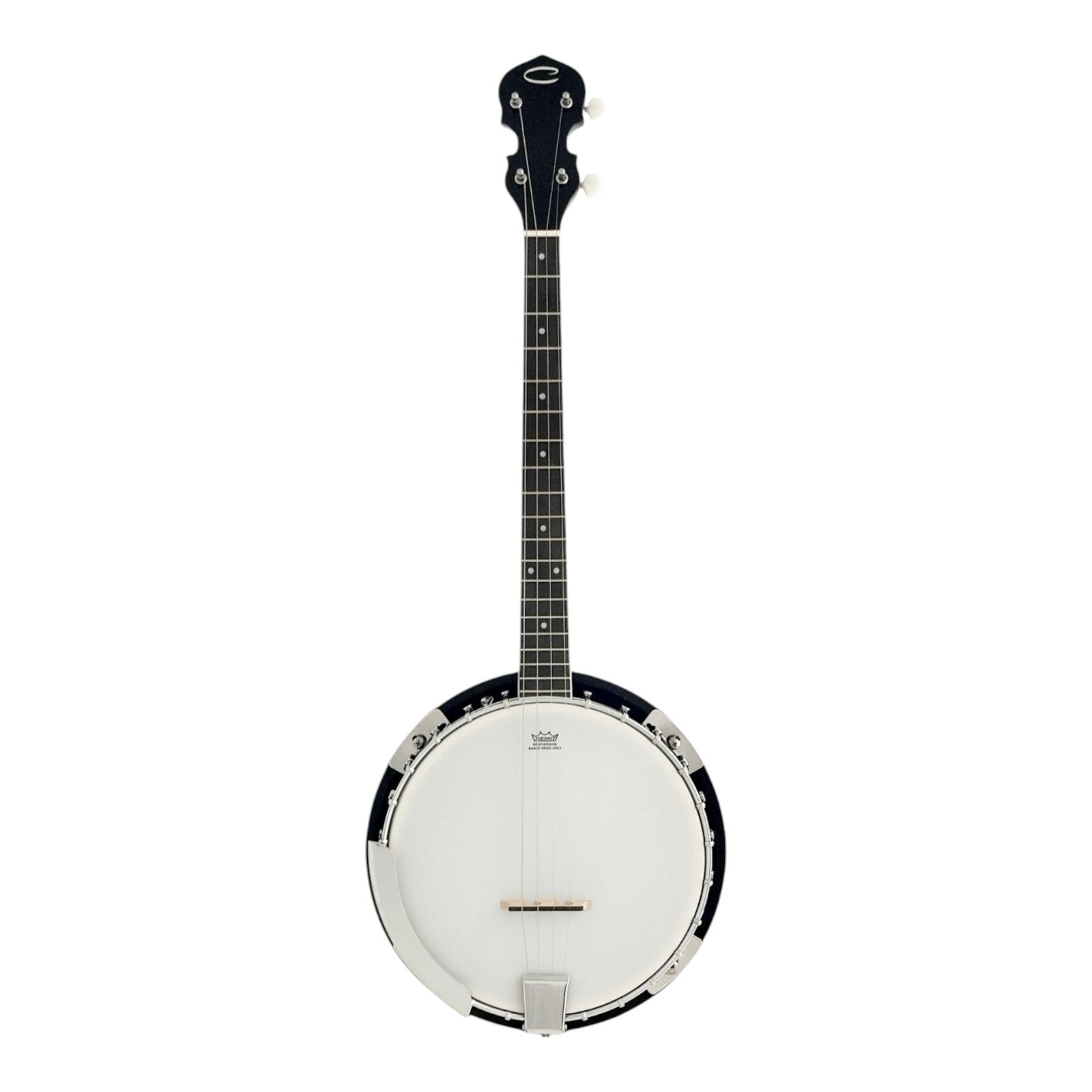 Caraya 4-String Mahogany Body Resonator Tenor Banjo - Natural BJ004