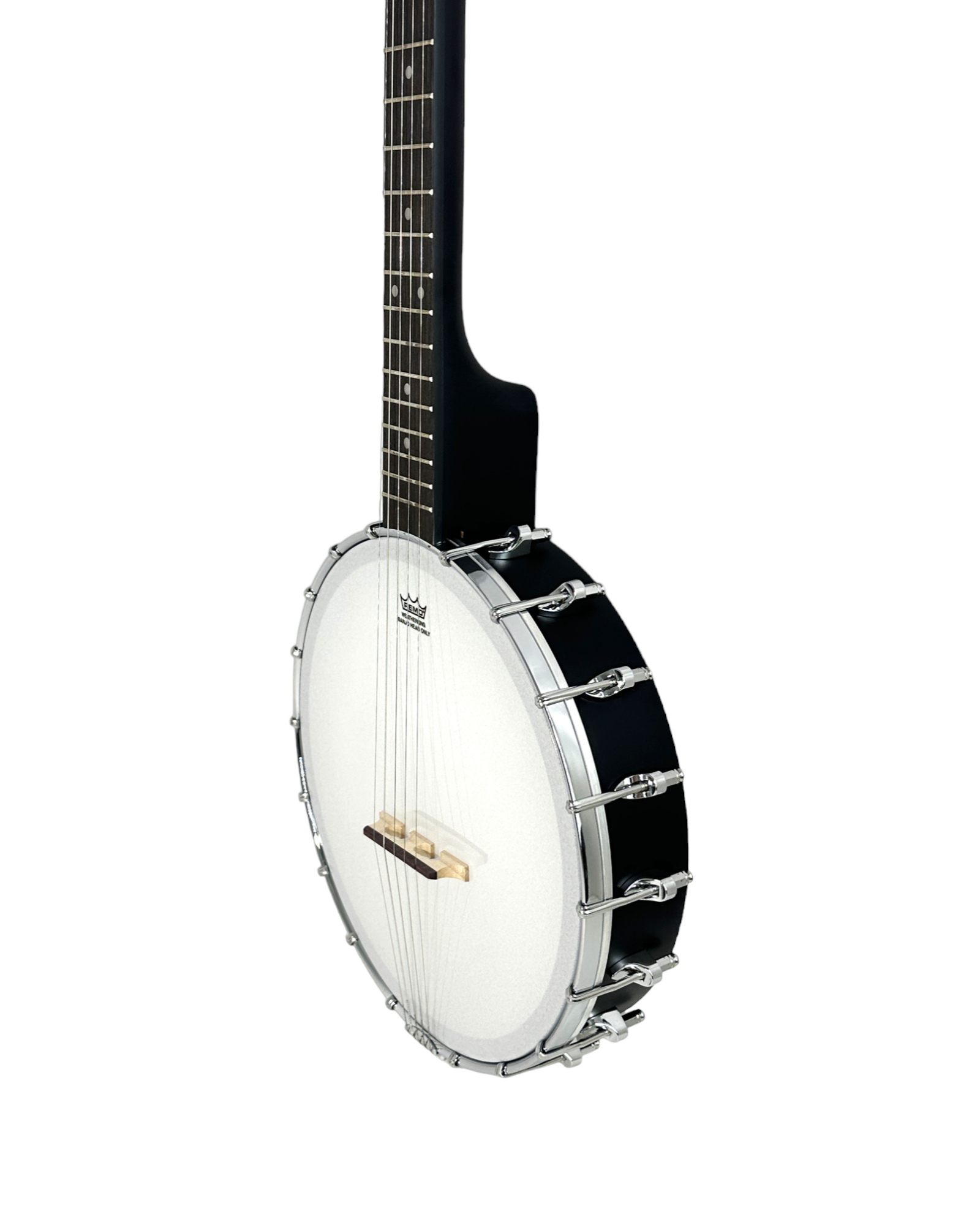 Caraya 5-String Open-Back Traveller Banjo - Black BJ30