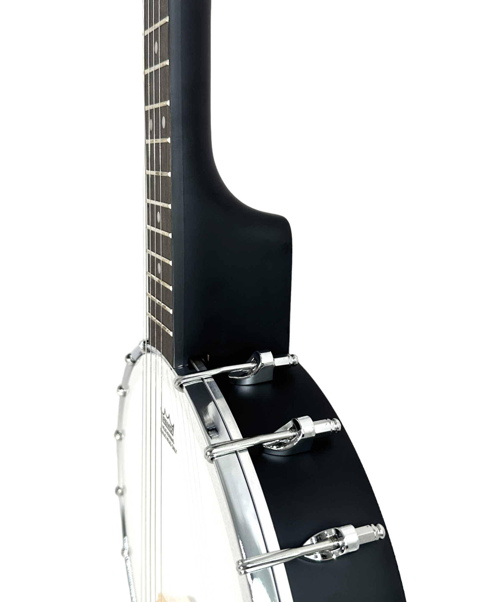 Caraya 5-String Open-Back Traveller Banjo - Black BJ30