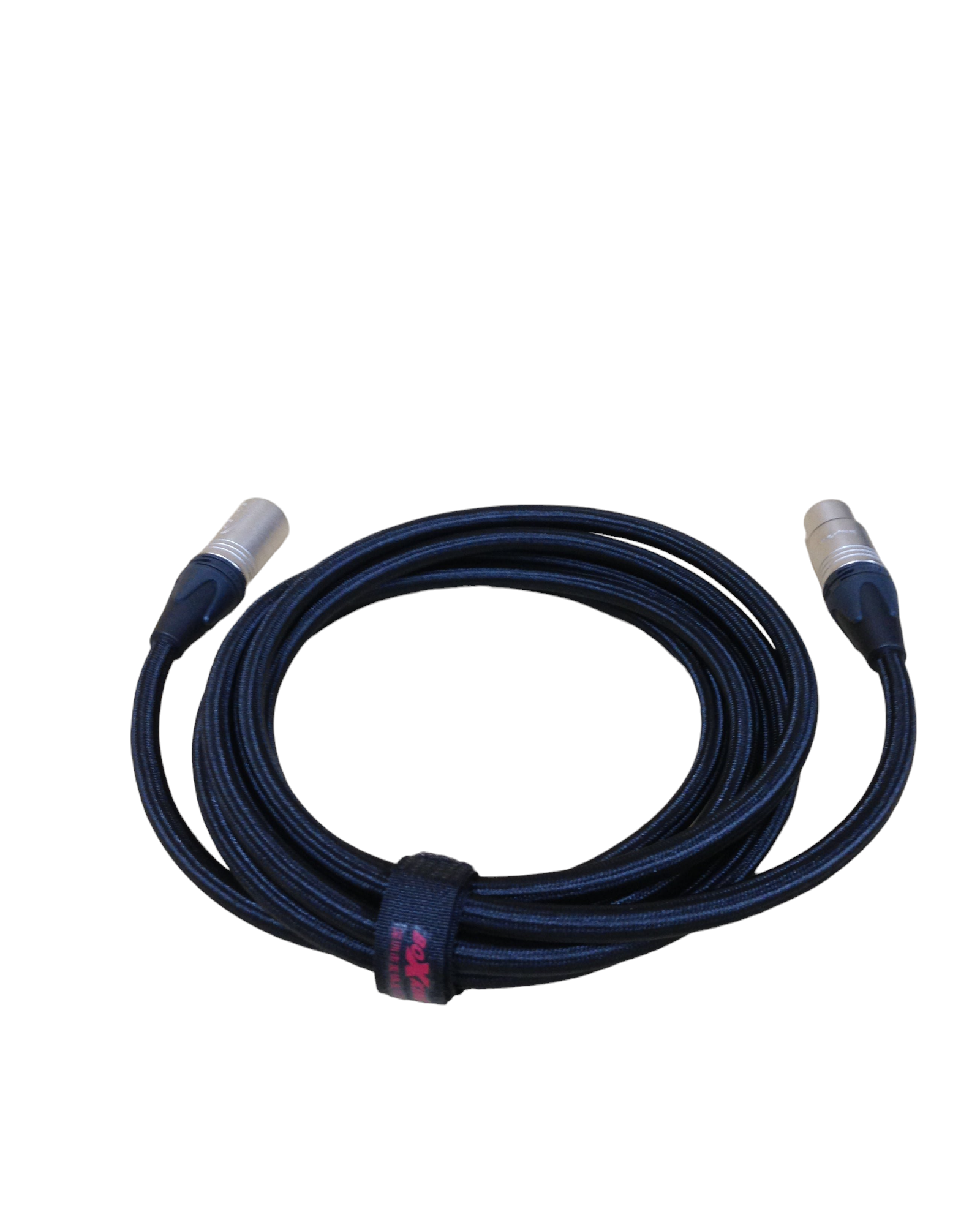 BoxKing OCC Microphone Cable/Lead,XLR-XLR,10FT(3M),3 Pin,All Silver Plated,Black