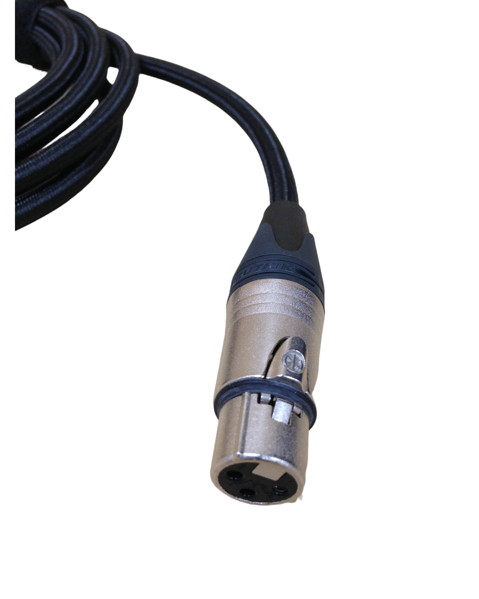 BoxKing OCC Microphone Cable/Lead,XLR-XLR,10FT(3M),3 Pin,All Silver Plated,Black