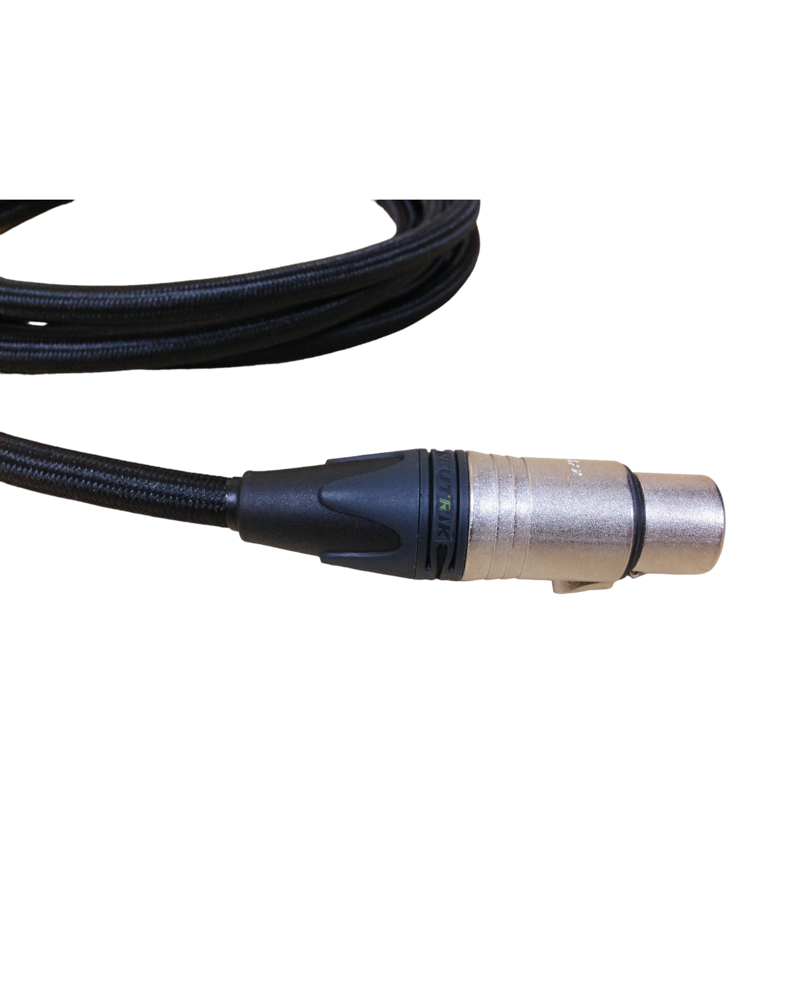 BoxKing OCC Microphone Cable/Lead,XLR-XLR,10FT(3M),3 Pin,All Silver Plated,Black