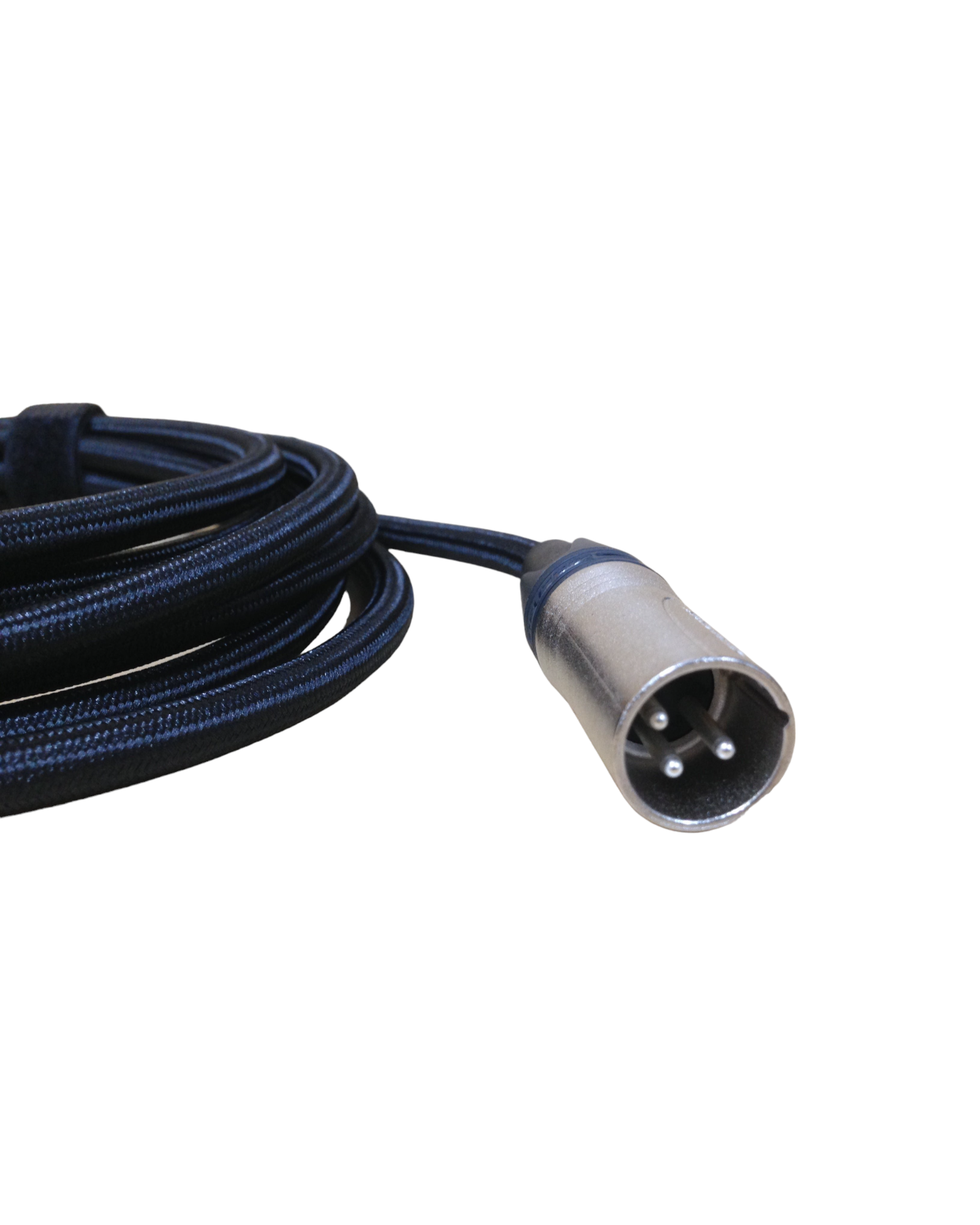 BoxKing OCC Microphone Cable/Lead,XLR-XLR,10FT(3M),3 Pin,All Silver Plated,Black