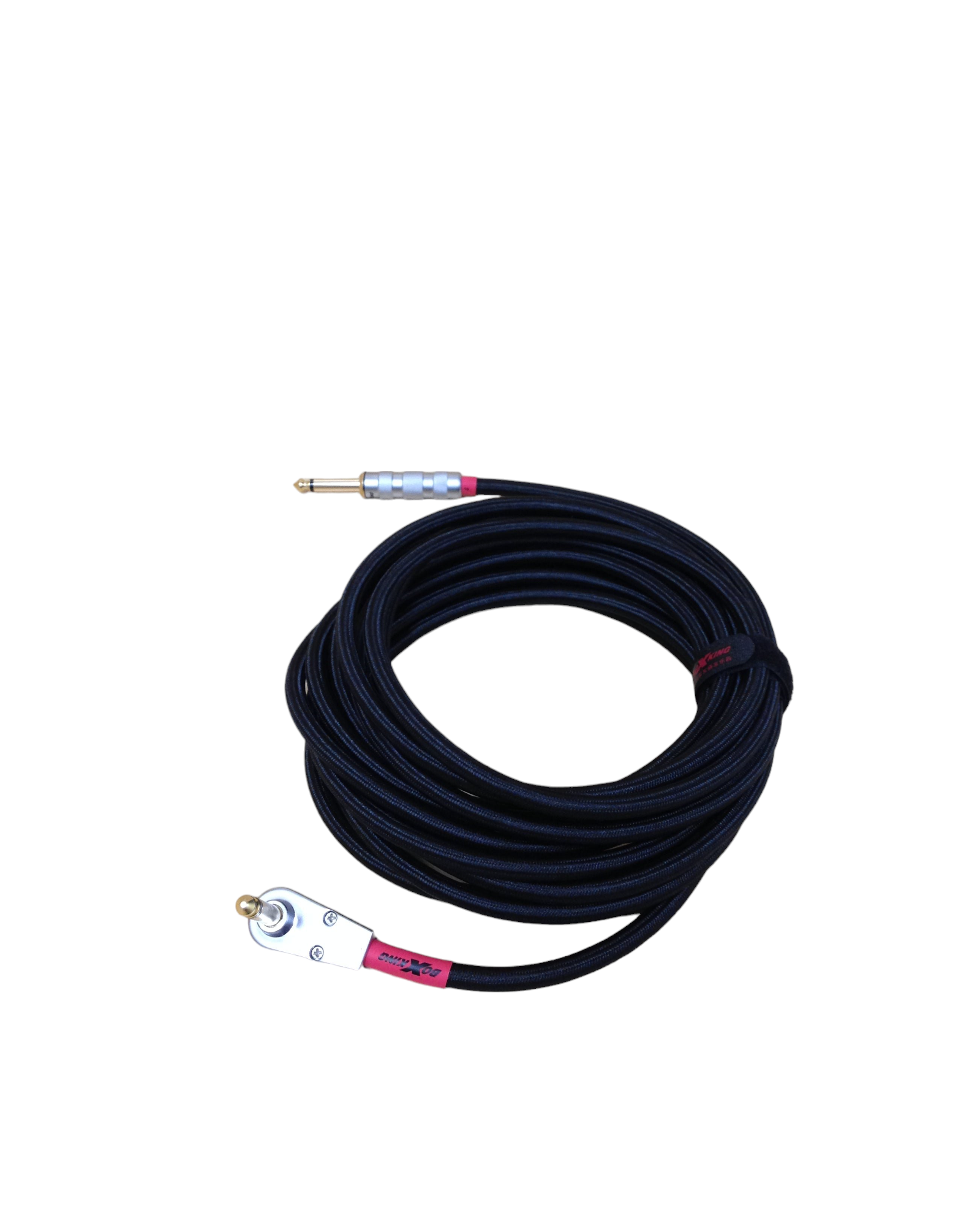 BoxKing OCC Guitar Cable/ Lead, 10FT(3M), All Silver Plated, Straight/ Angled Plugs