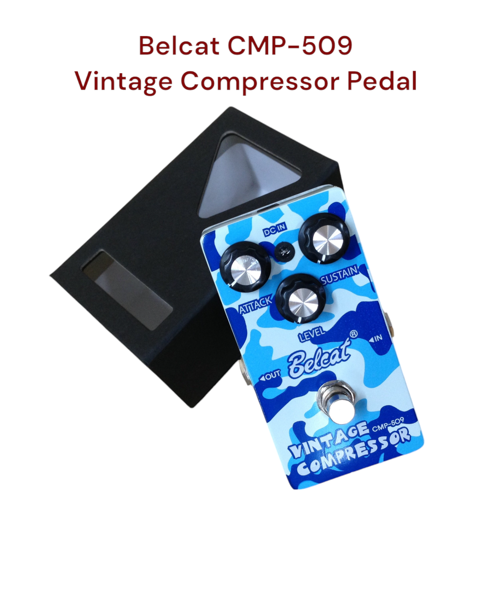 belcat pedals Belcat CMP509 Vintage Compressor Effects Pedal – Haze Guitar Australia