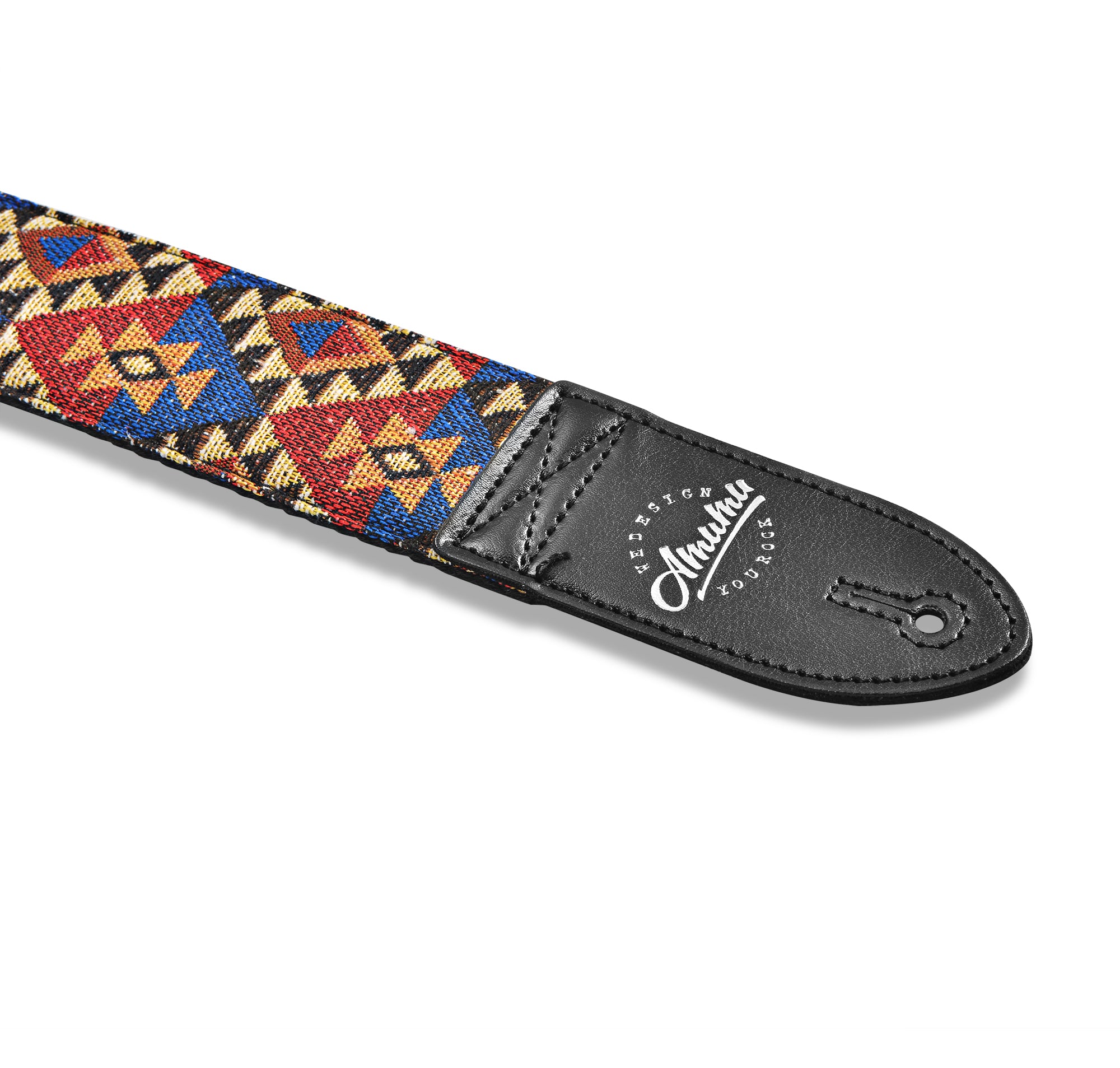Amumu CO19J Retro Triangle Guitar Strap Multicolor