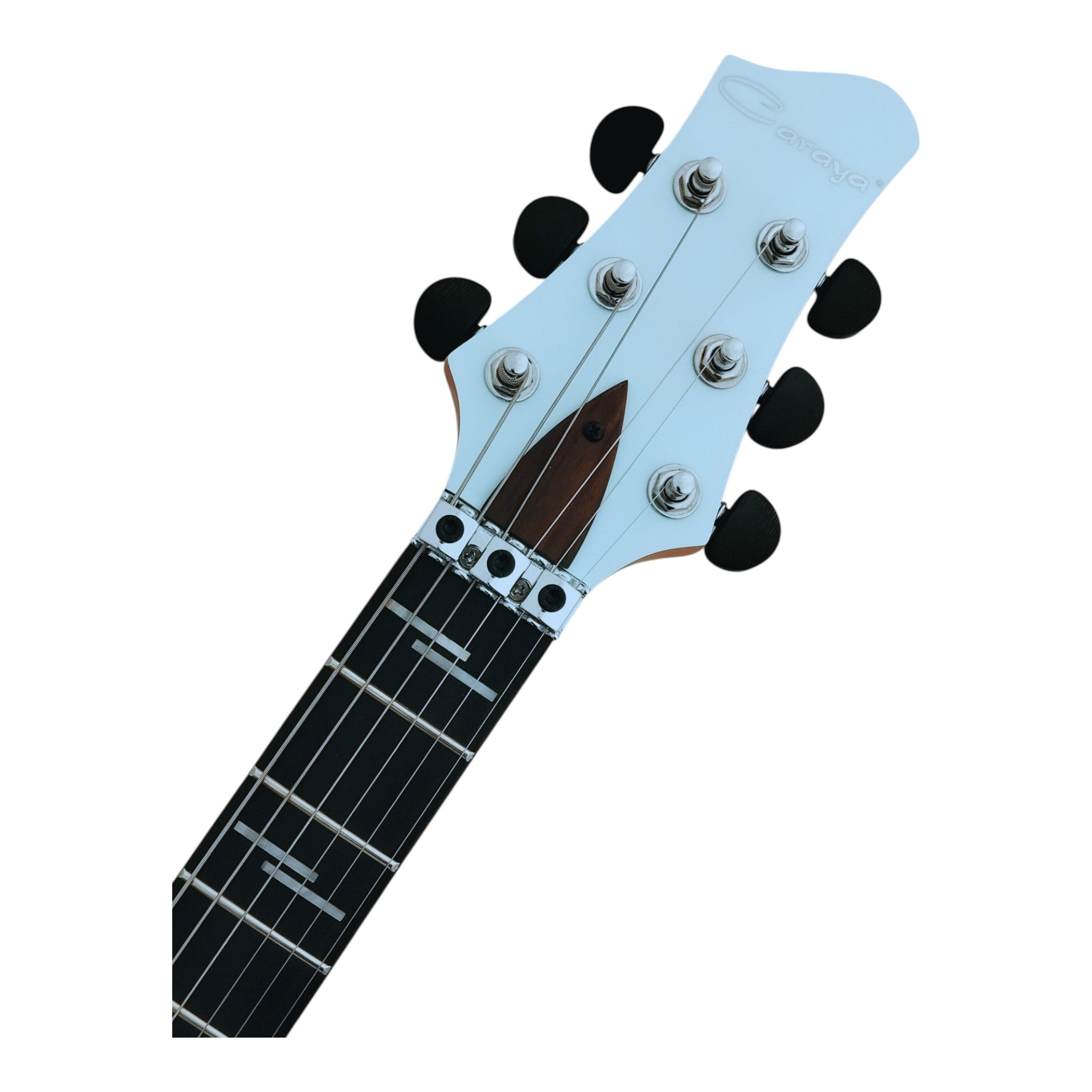 Caraya PRS24FR Light Blue Electric Guitar with Floyd Rose Bridge