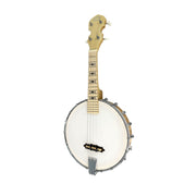 Caraya 17 Fret Tenor Banjo Natural BJ24 + Stand