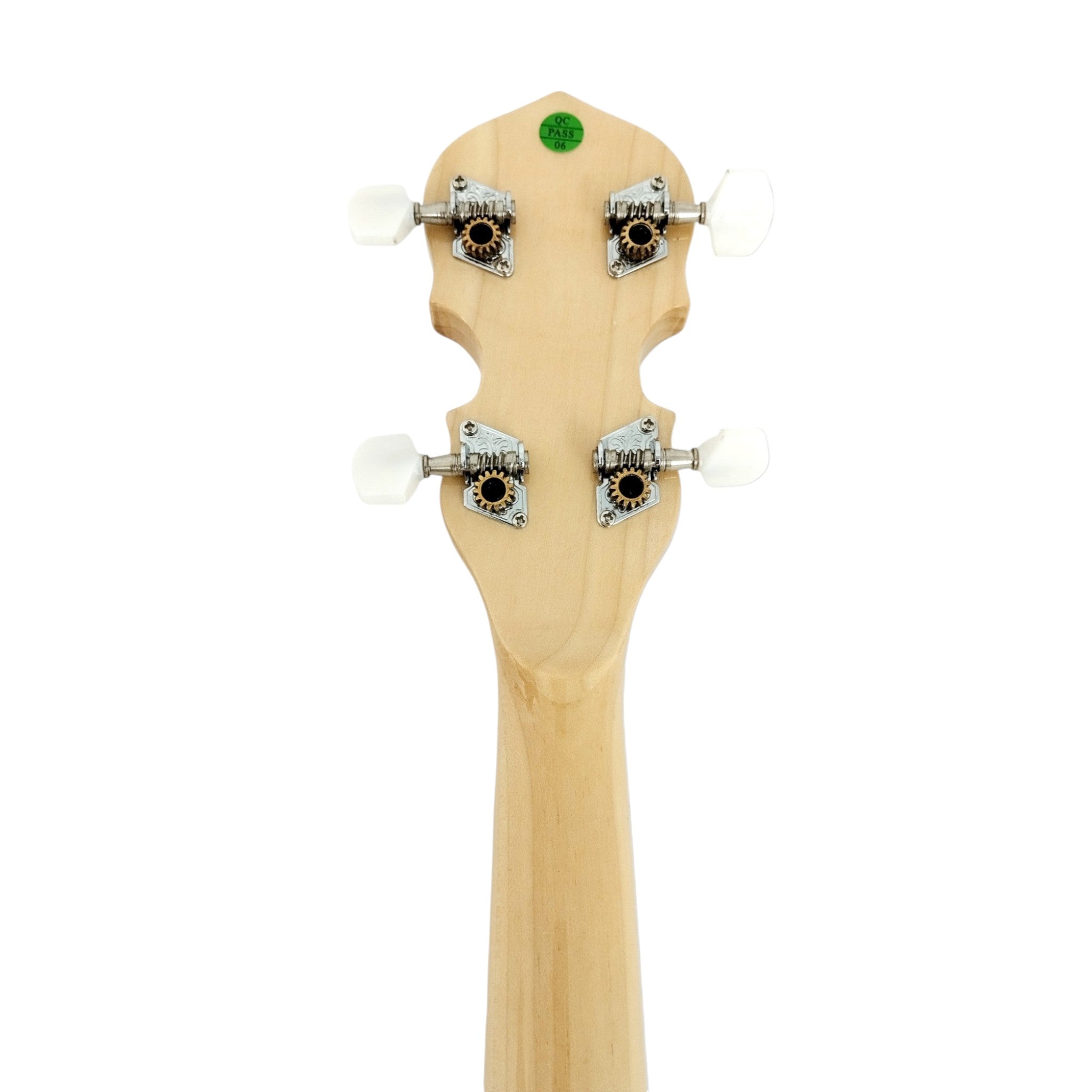 Caraya 17 Fret Tenor Banjo Natural BJ24 + Stand