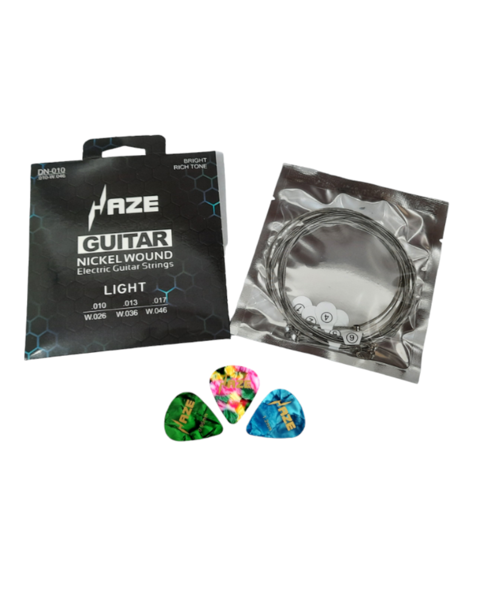 Haze DN010 Extra Light Special Stainless Steel Electric Guitar Strings