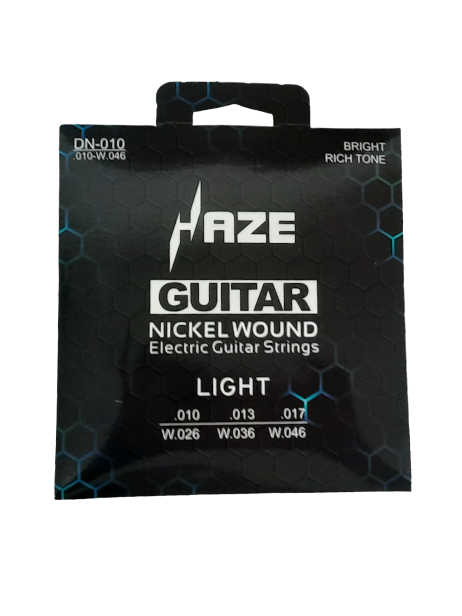Haze DN010 Extra Light Special Stainless Steel Electric Guitar Strings + 3 Picks