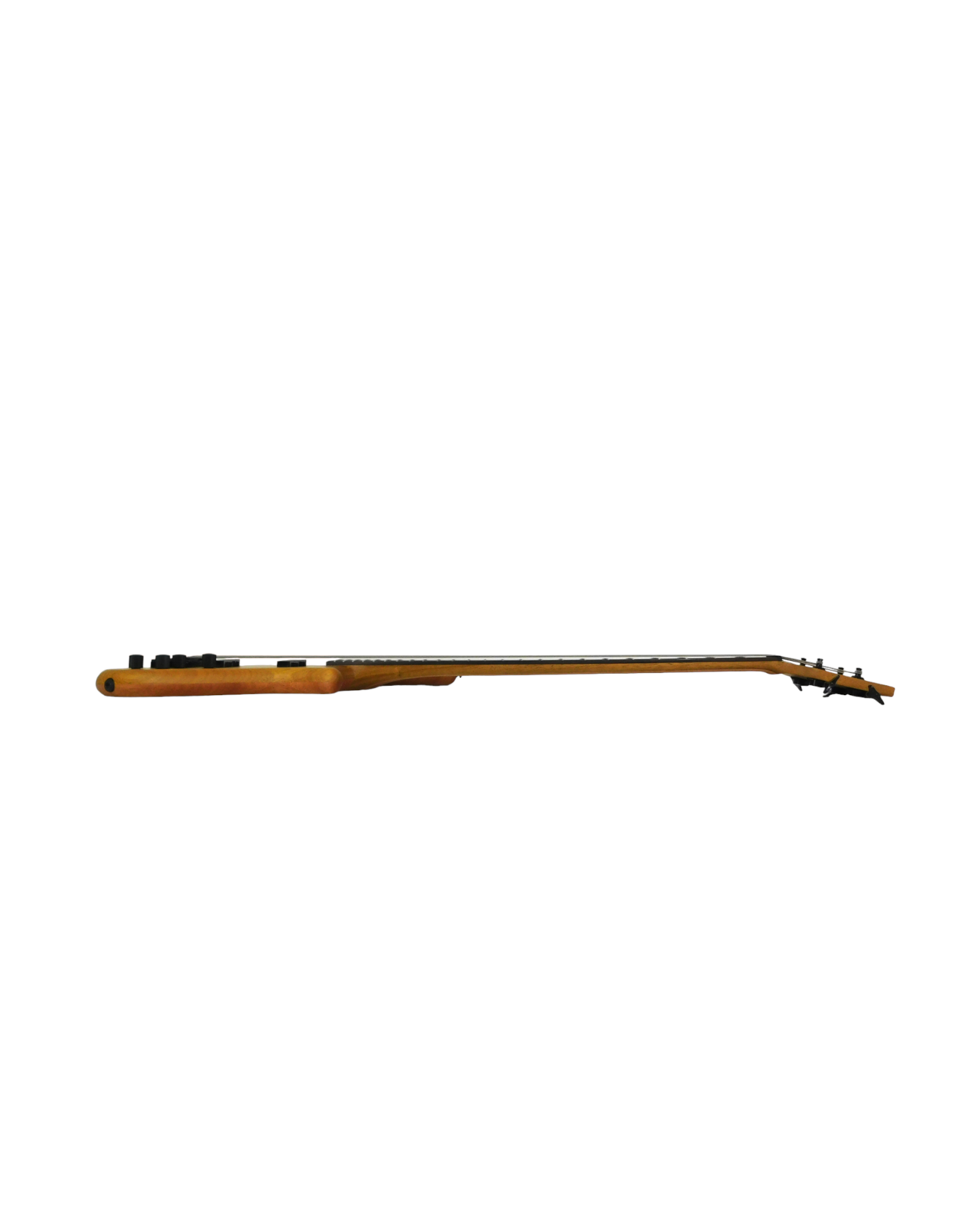 Haze Solid Walnut Neck-Thru Active Single-Coil WR Electric Bass Guitar - Natural SPB3213N