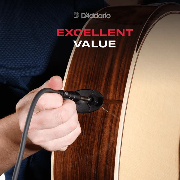 D'Addario 6" Classic Series Patch Cable - 3 pack
