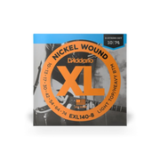 D'Addario 10-74 8-String Electric Guitar Strings - Light Top/Heavy Bottom (.010 - .074) (EXL140-8)