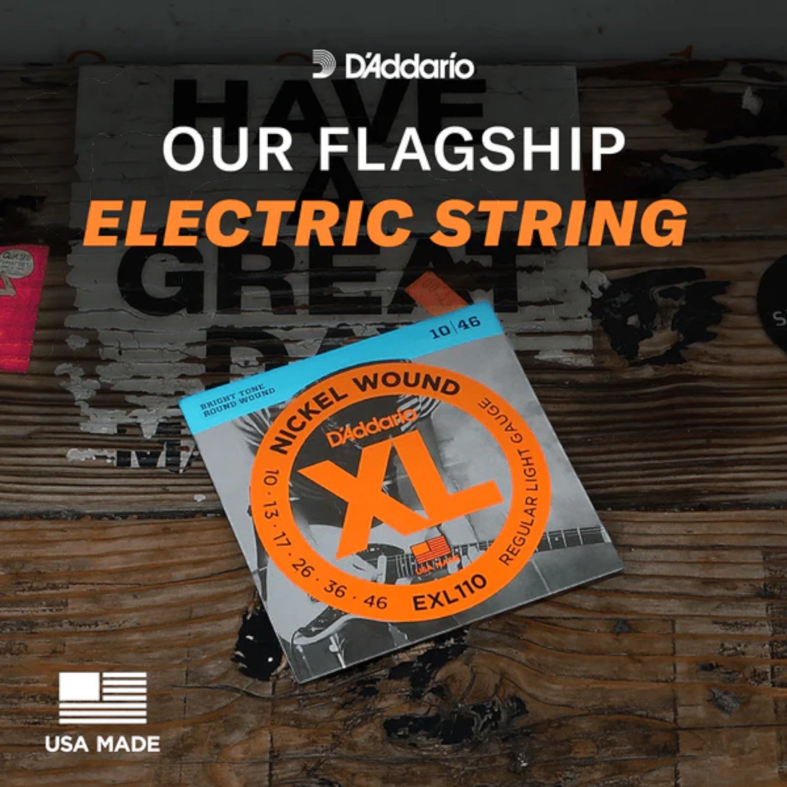 D'Addario 10-74 8-String Electric Guitar Strings - Light Top/Heavy Bottom (.010 - .074) (EXL140-8)