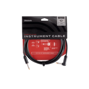 D'Addario American Stage 1/4" Jack Instrument Cable - Right Angle-Straight