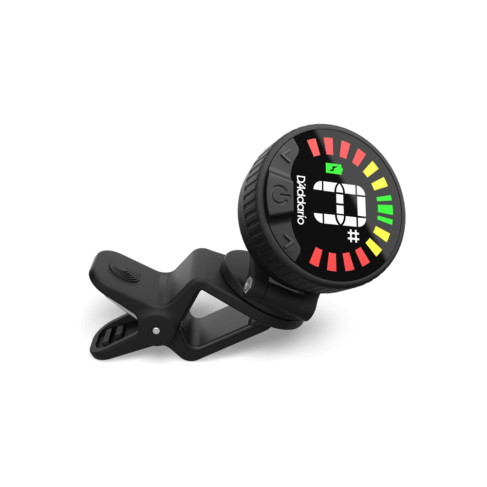 D'Addario Nexxus 360 Rechargeable Clip-on Guitar Tuner - (PWCT26)
