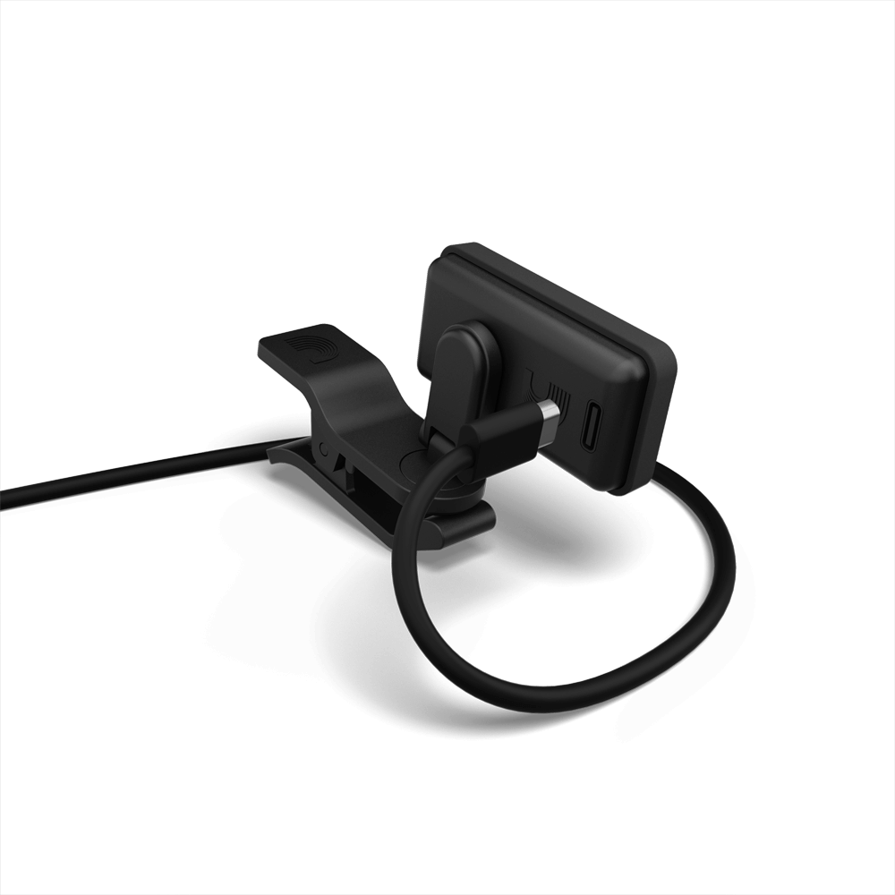 D'Addario Eclipse Rechargeable Clip-on Headstock Tuner - (PWCT27)