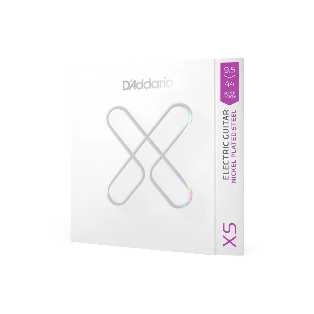 D'Addario 9.5-44 Coated Electric Guitar Strings - Super Light Plus (.0095 - .044) (XSE09544)