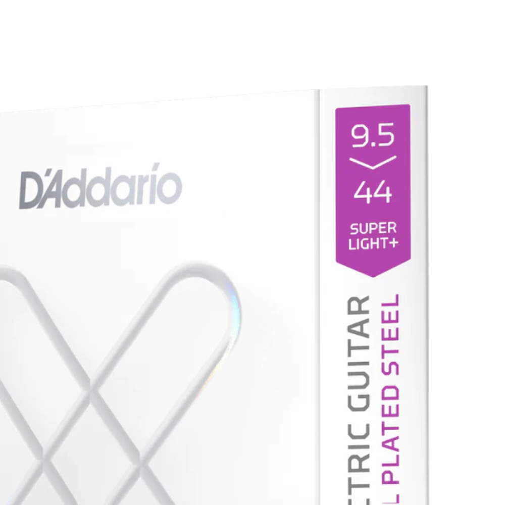 D'Addario 9.5-44 Coated Electric Guitar Strings - Super Light Plus (.0095 - .044) (XSE09544)
