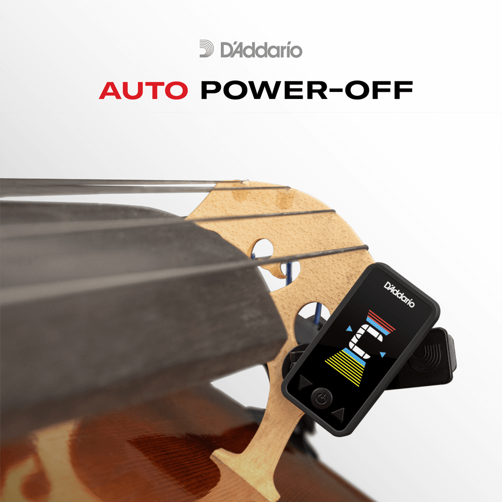 D'Addario Eclipse Rechargeable Clip-on Headstock Tuner - (PWCT27)