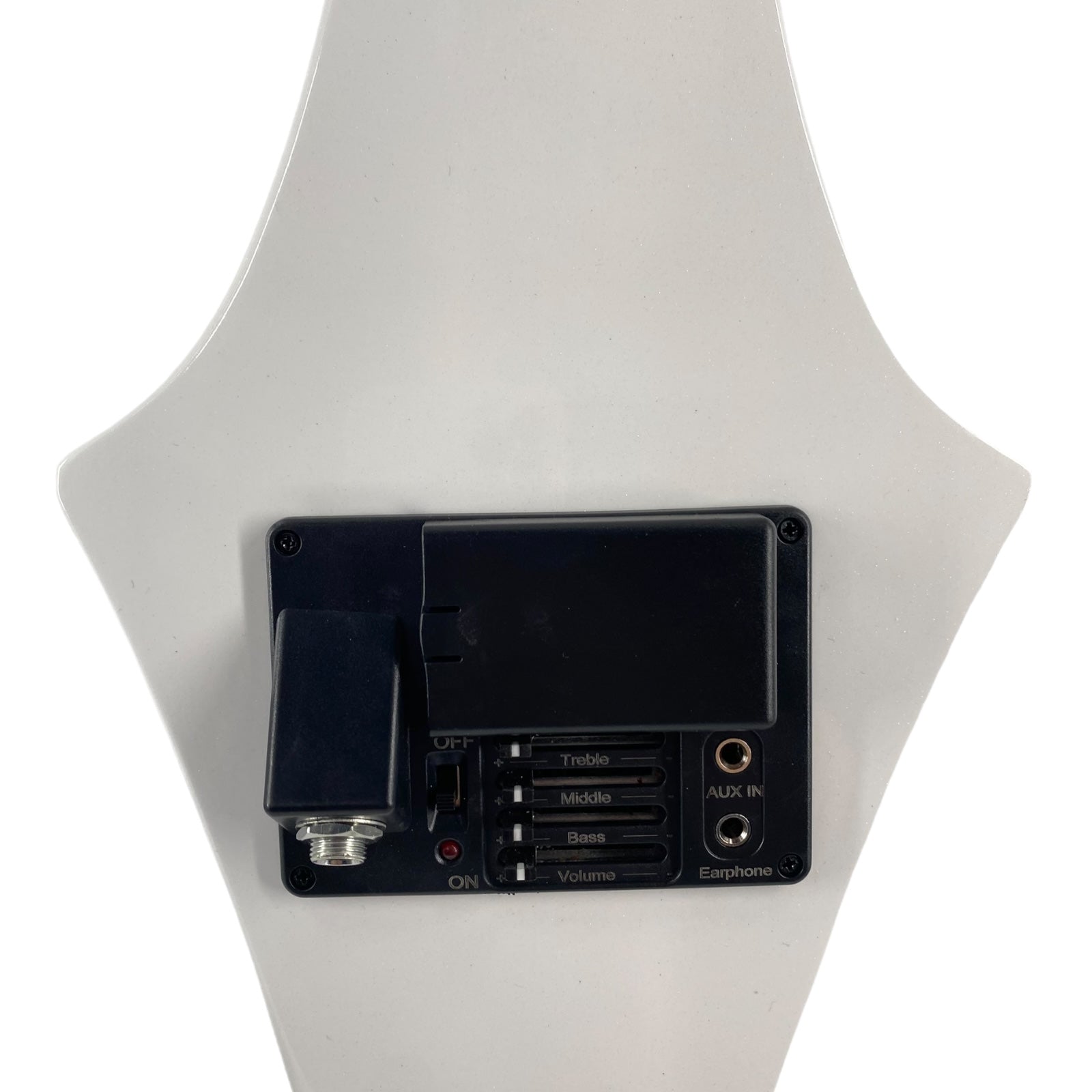 Symphony EC02WH Foldable Hand-Carved Solid Catalpa Electric Cello Outfit in Gloss White