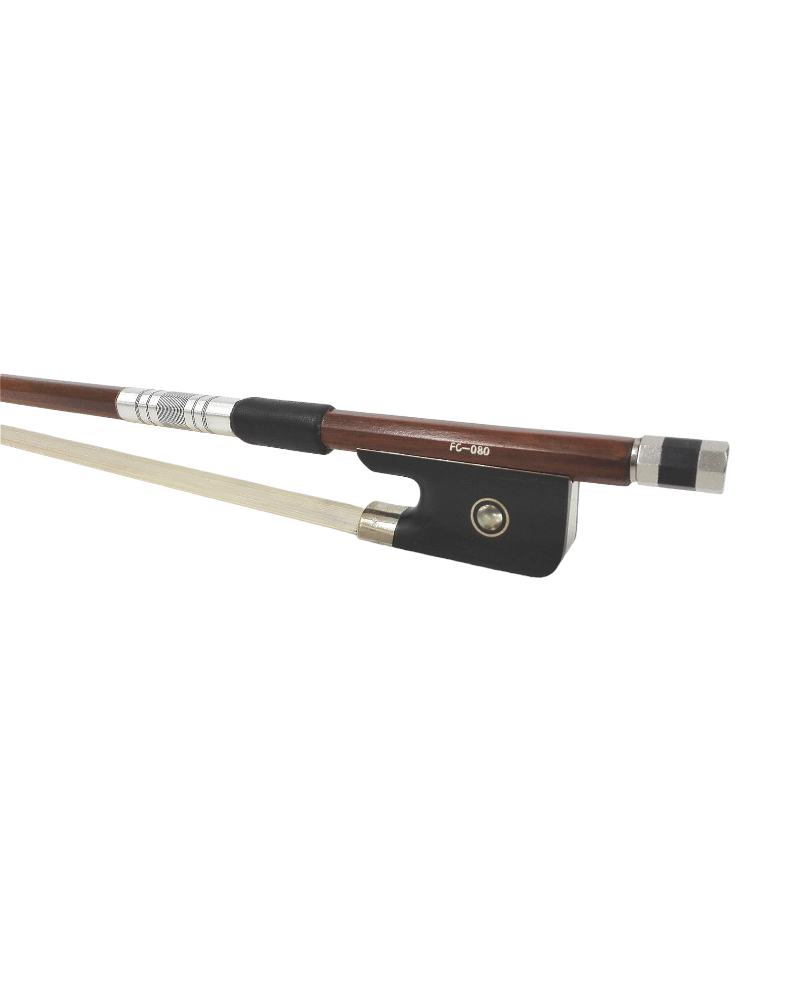 Symphony FC080 1/2 Size Cello Bow, Brazil-wood, Round Stick, Real Horse Hair