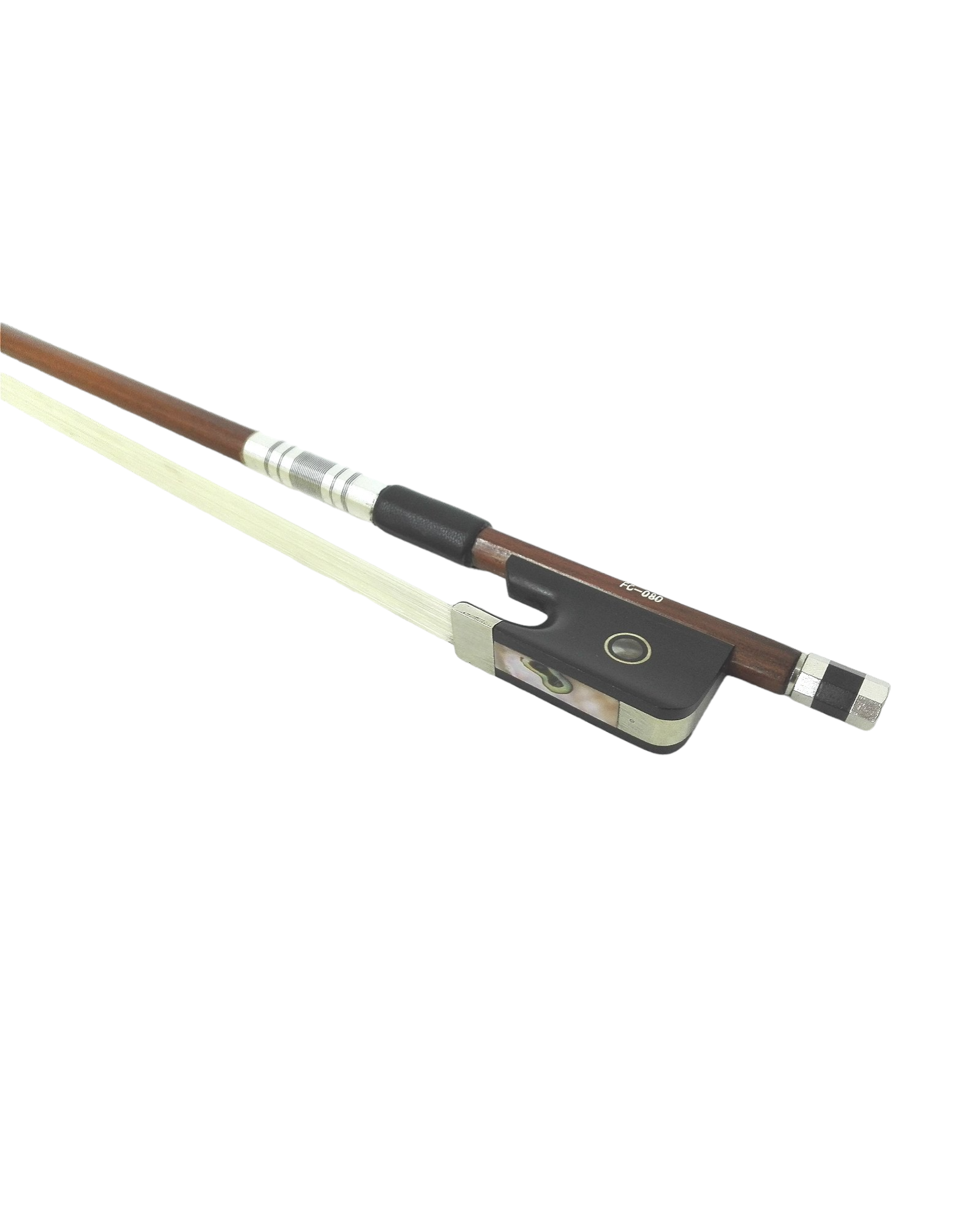 Symphony FC080 1/2 Size Cello Bow, Brazil-wood, Round Stick, Real Horse Hair