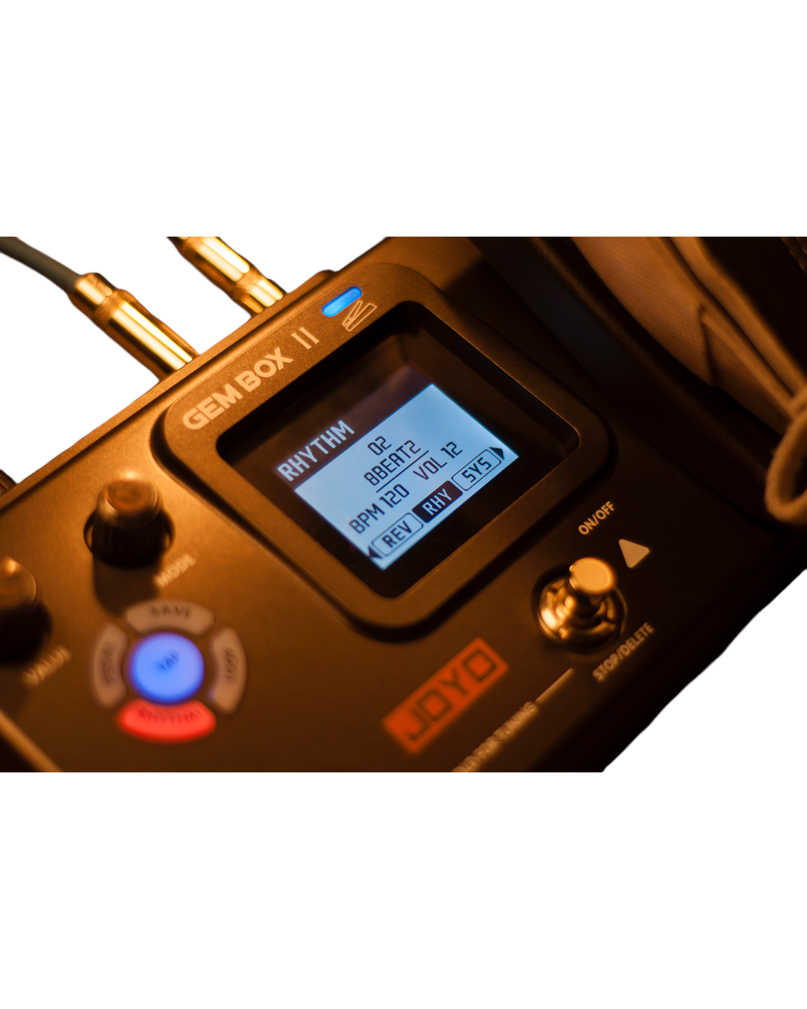 Joyo GEMBOX II Guitar Amp Modeller Multi-Effects Processor w/ Built-In Rhythms & Expression Pedal - GEMBOXII